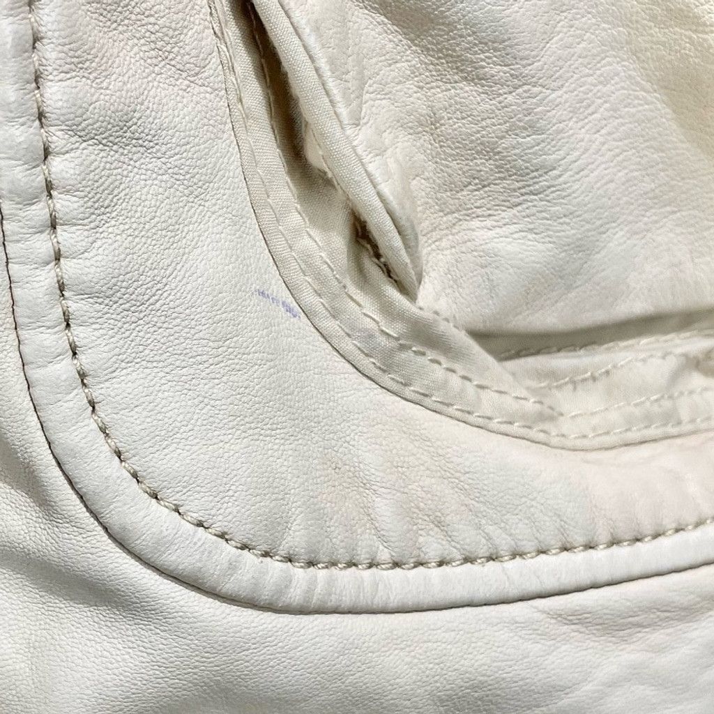 Other LINE the Label Cream Lamb Skin Leather Cropped Jacket Size M Size M / US 6-8 / IT 42-44 - 9 Thumbnail