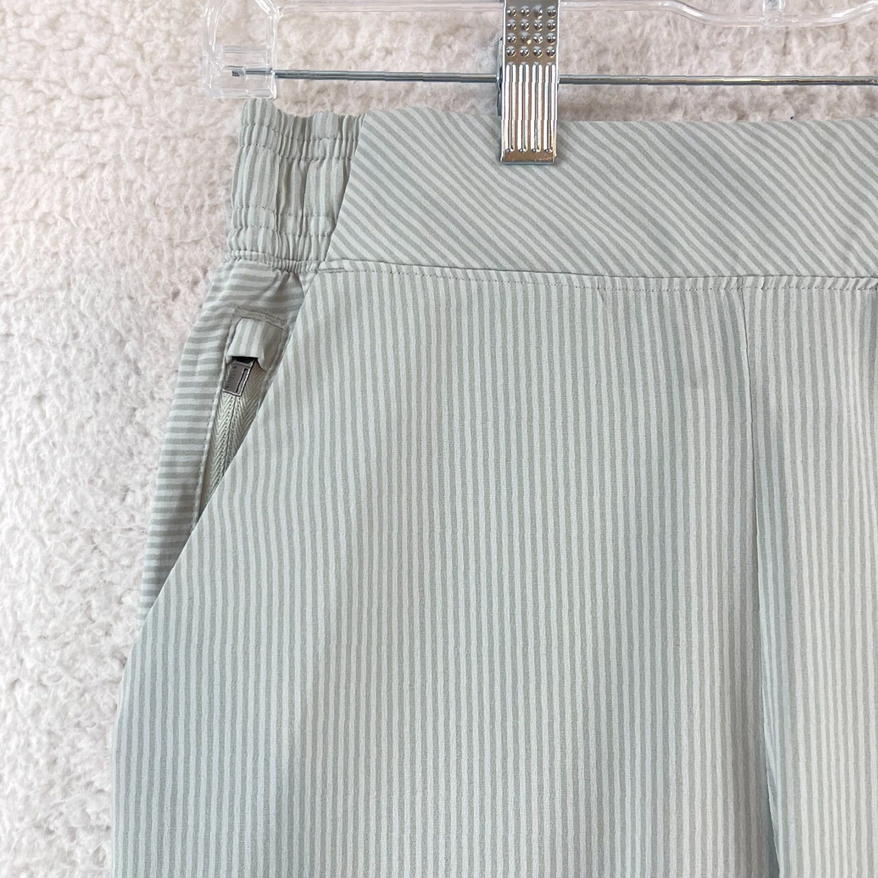 Athleta Athleta Gray Textured Brooklyn Jogger Pants Womens Pull On Size 2 Size 26" / US 2 / IT 38 - 4 Thumbnail