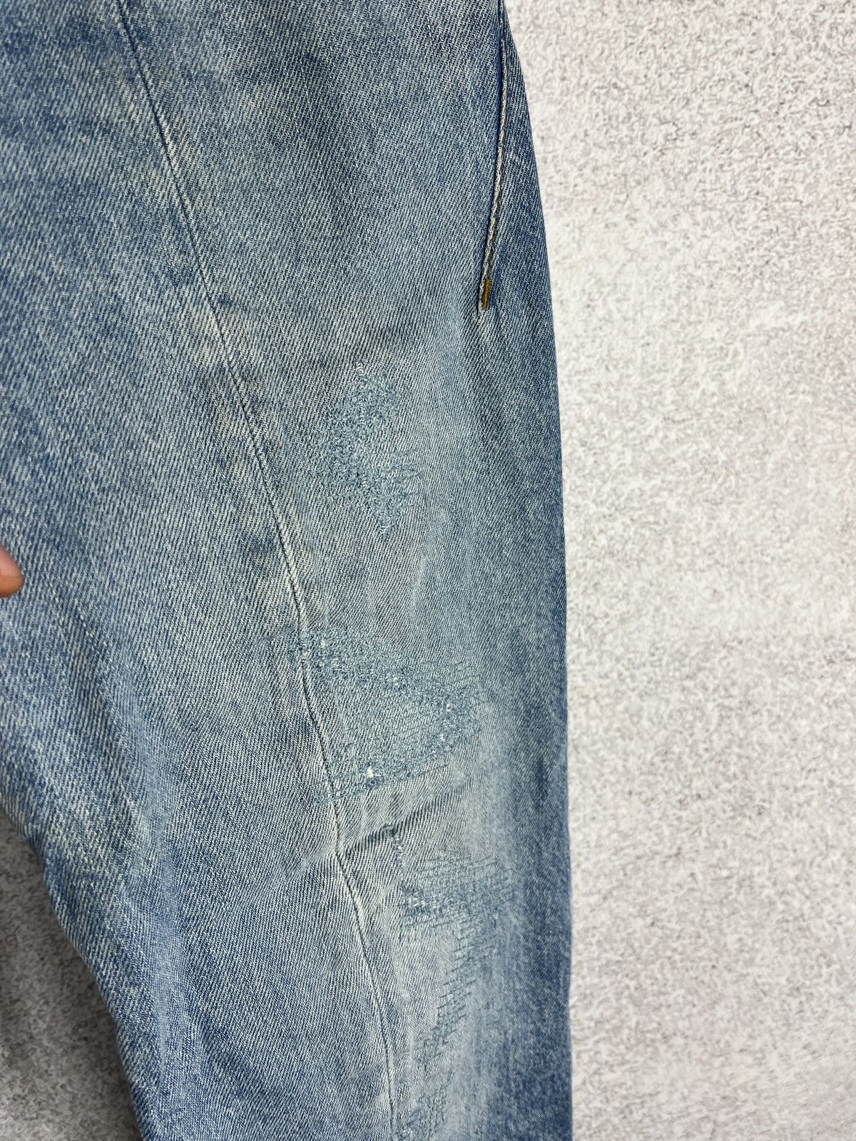 G-Star Men's G-Star Raw Lanc Straight 3D Tapered Jeans Blue Denim Size US 32 / EU 48 - 6 Thumbnail