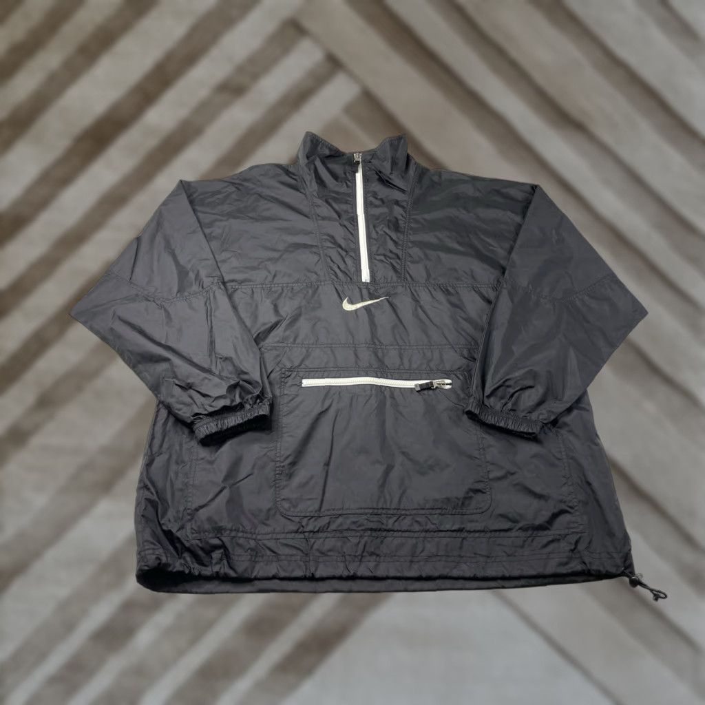 Nike Vintage Nike Black Windbreaker Anorak Pullover Size Large User: Vintage Nike Black Windbreaker Anorak Pullover Size Large Size US L / EU 52-54 / 3 - 1 Thumbnail