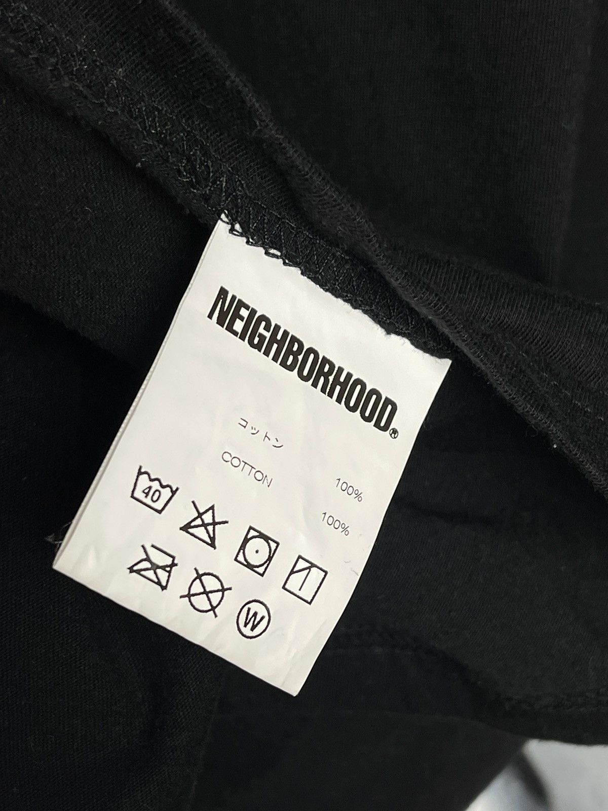Japanese Brand × Neighborhood Neighborhood Men’s Basic Black T-Shirt Size M Size US M / EU 48-50 / 2 - 8 Thumbnail