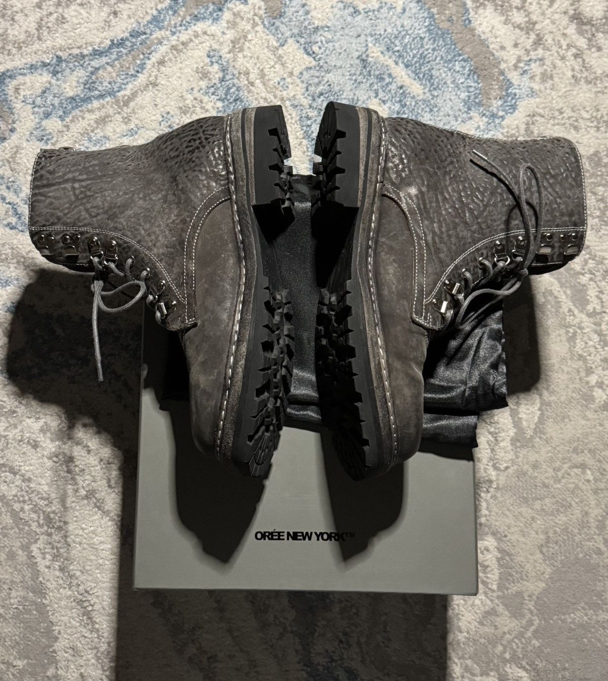 Oree New York Oree NYC Shell Cordovan Infantry Boots Size 44 Worn 2x Size US 11 / EU 44 - 4 Thumbnail
