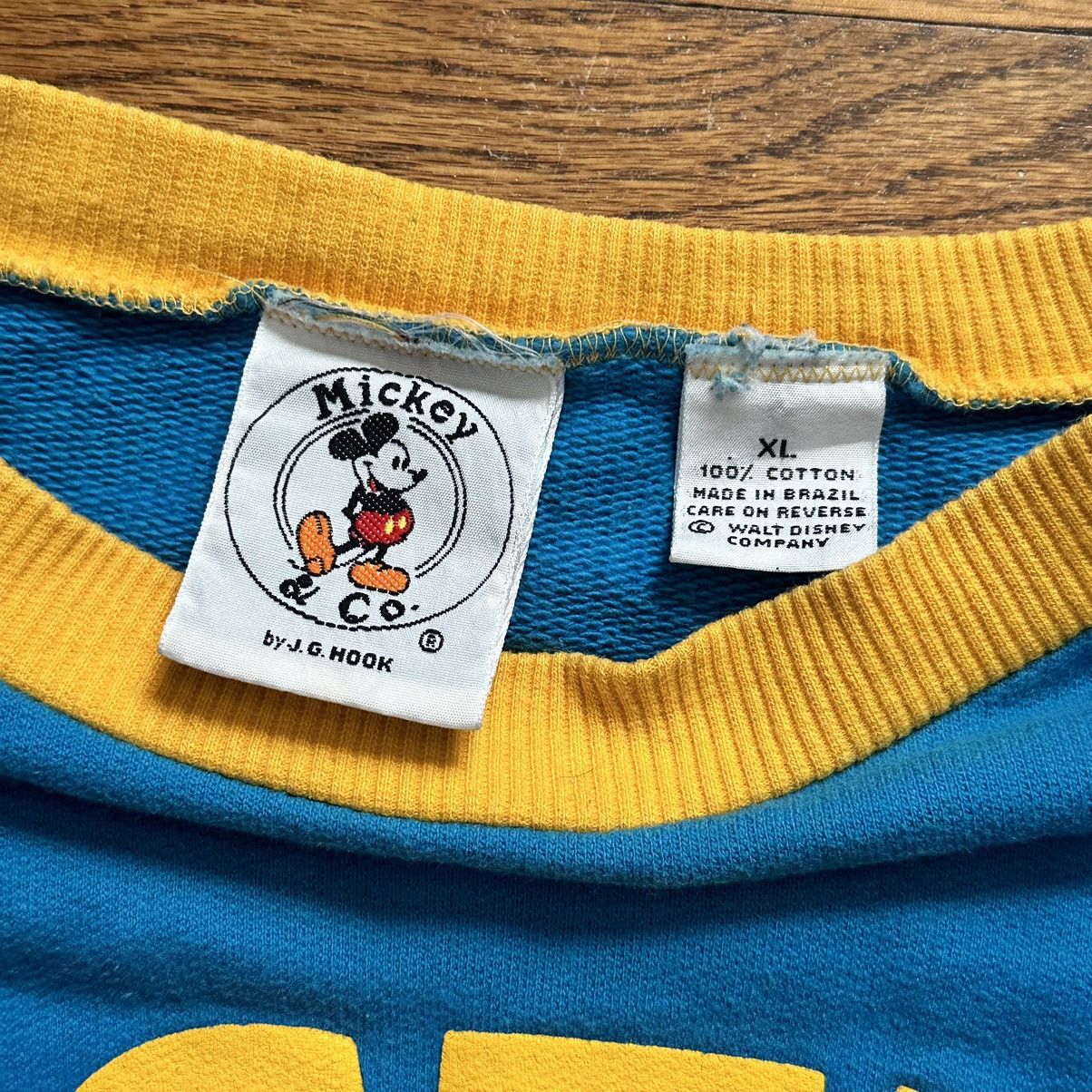 Disney Vintage Mickey Mouse Sweater Size US XL / EU 56 / 4 - 2 Thumbnail