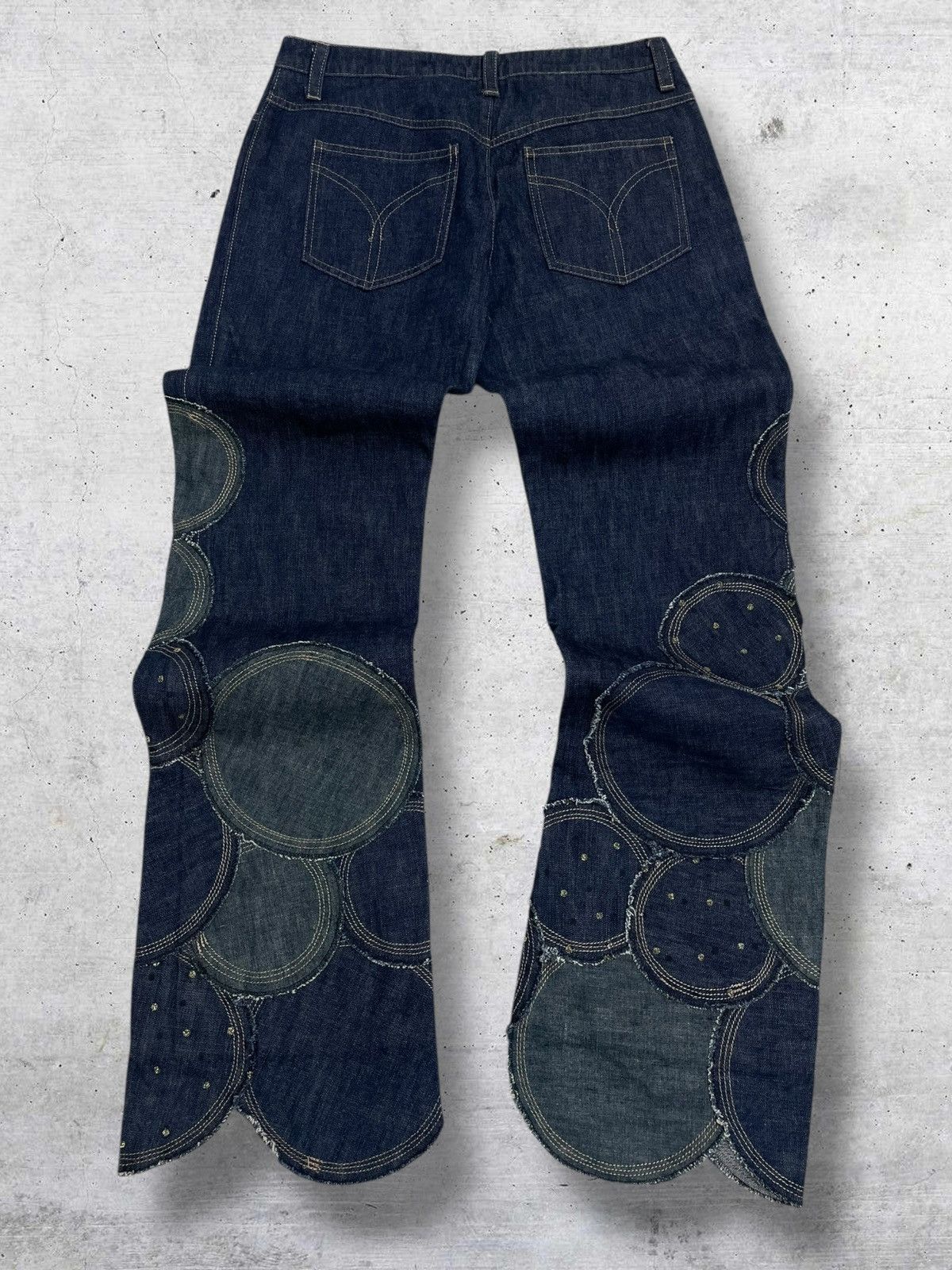 Tornado Mart VINTAGE GARDE COLLECTIVE OG JAPAN DESIGNER AVANTGARDE DENIM Size US 28 / EU 44 - 8 Thumbnail