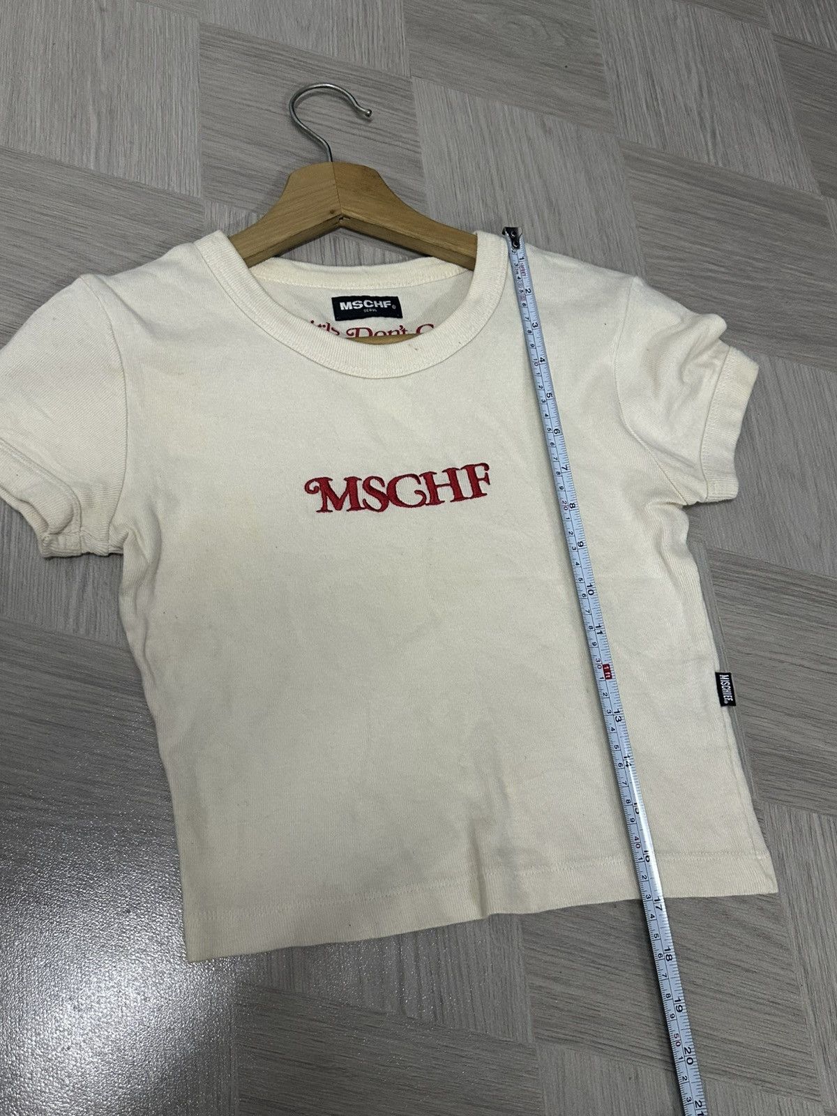 MSCHF SS18 Mischief (MSCHF) x Girls Don’t Cry Women Crop Top Shirt Size S / US 4 / IT 40 - 8 Thumbnail