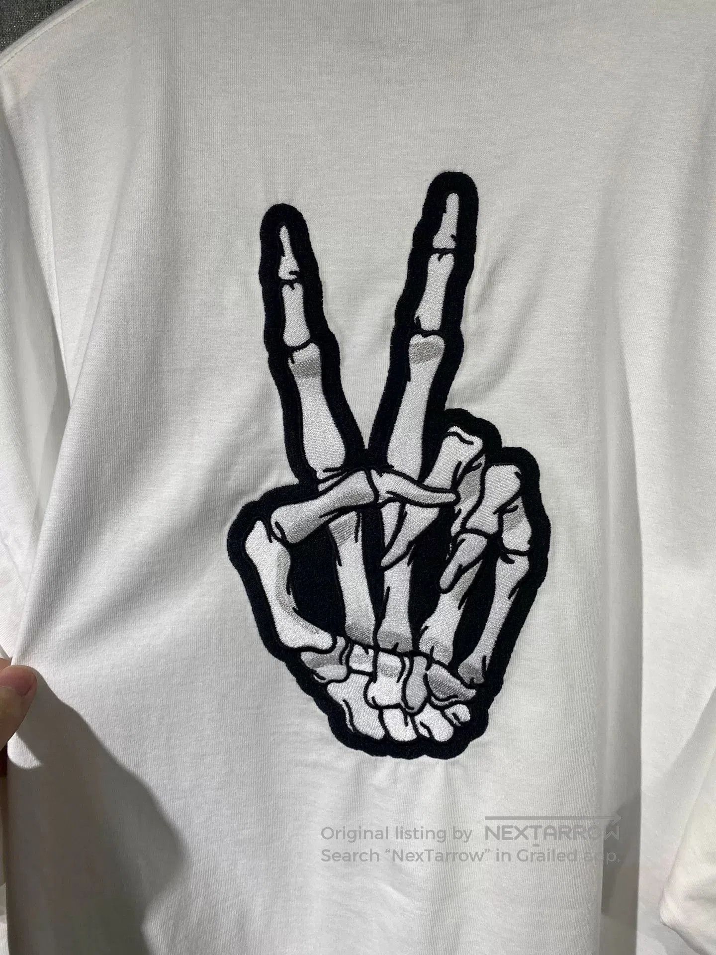 Balenciaga long sleeve t-shirt with peace sign design. Size US S / EU 44-46 / 1 - 4 Thumbnail
