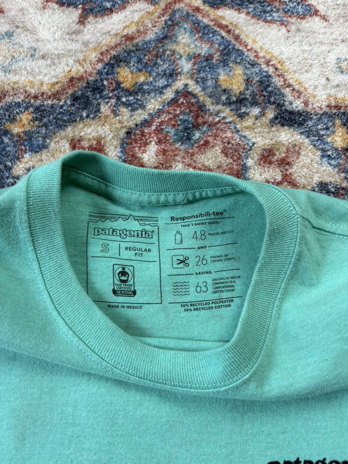Patagonia Patagonia Logo Long Sleeve T-shirt Small Size US S / EU 44-46 / 1 - 3 Thumbnail