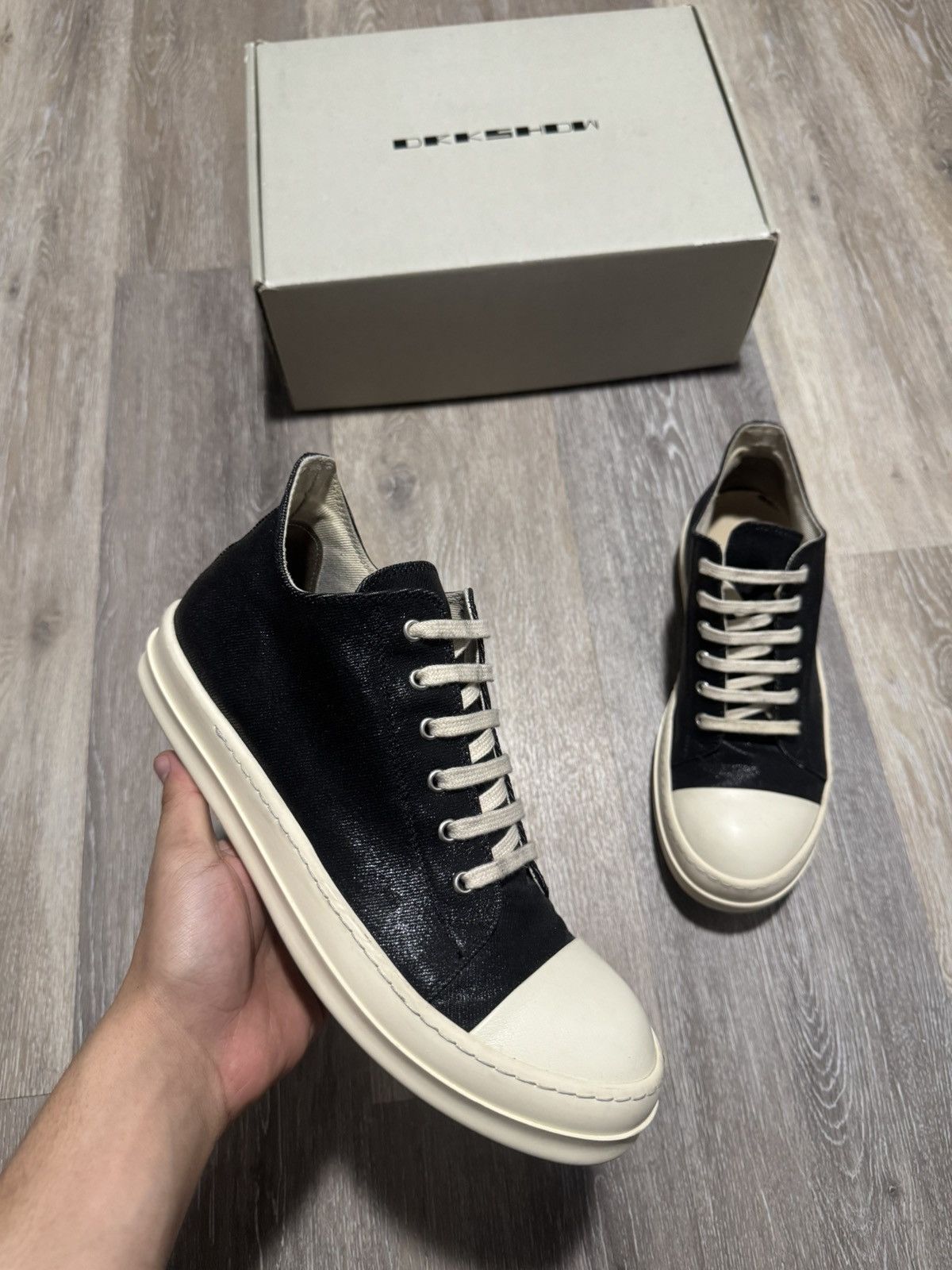 Rick Owen gethsemane denim lows