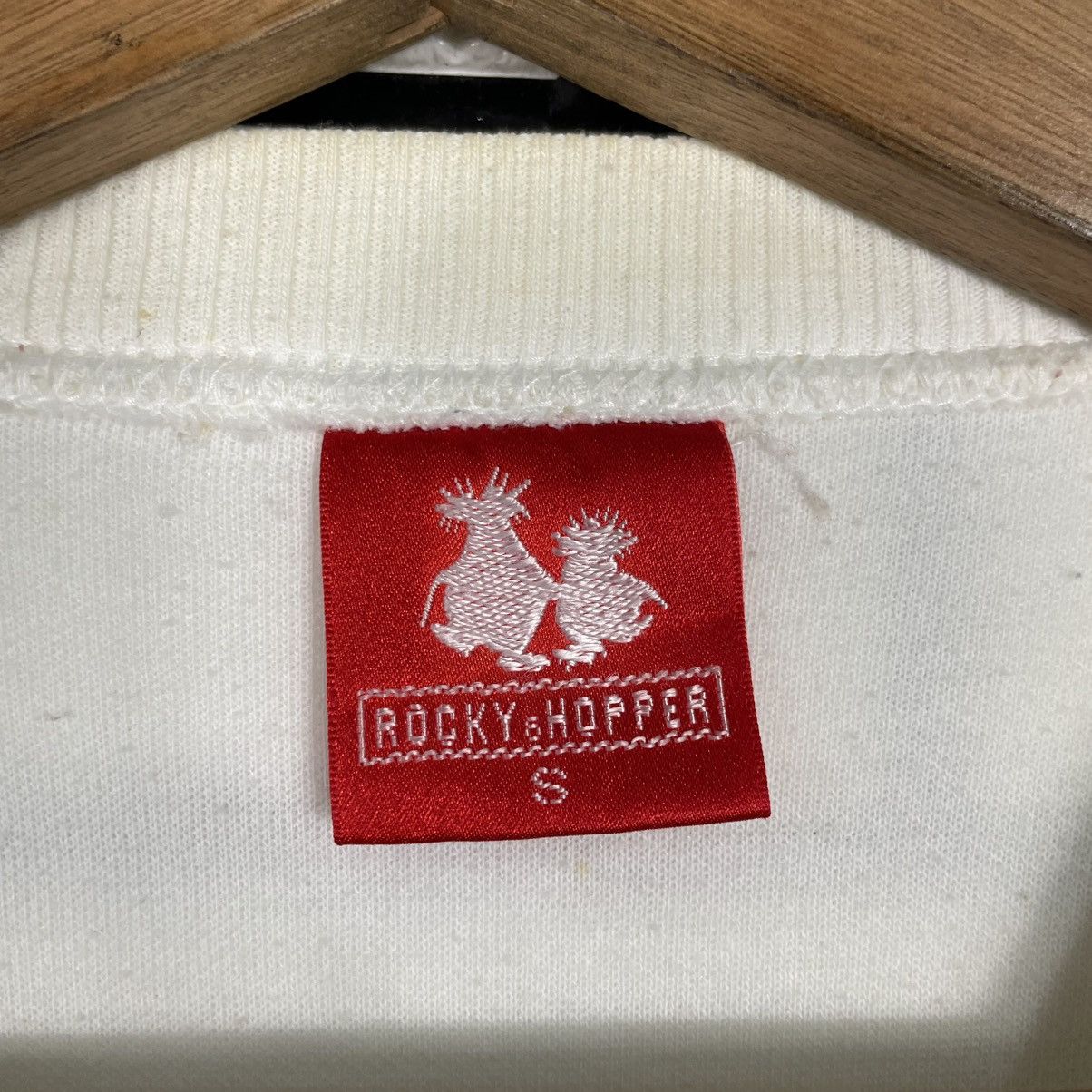 Japanese Brand Rocky & Hopper Big Logo Crewneck Sweatshirt Size US S / EU 44-46 / 1 - 11 Thumbnail