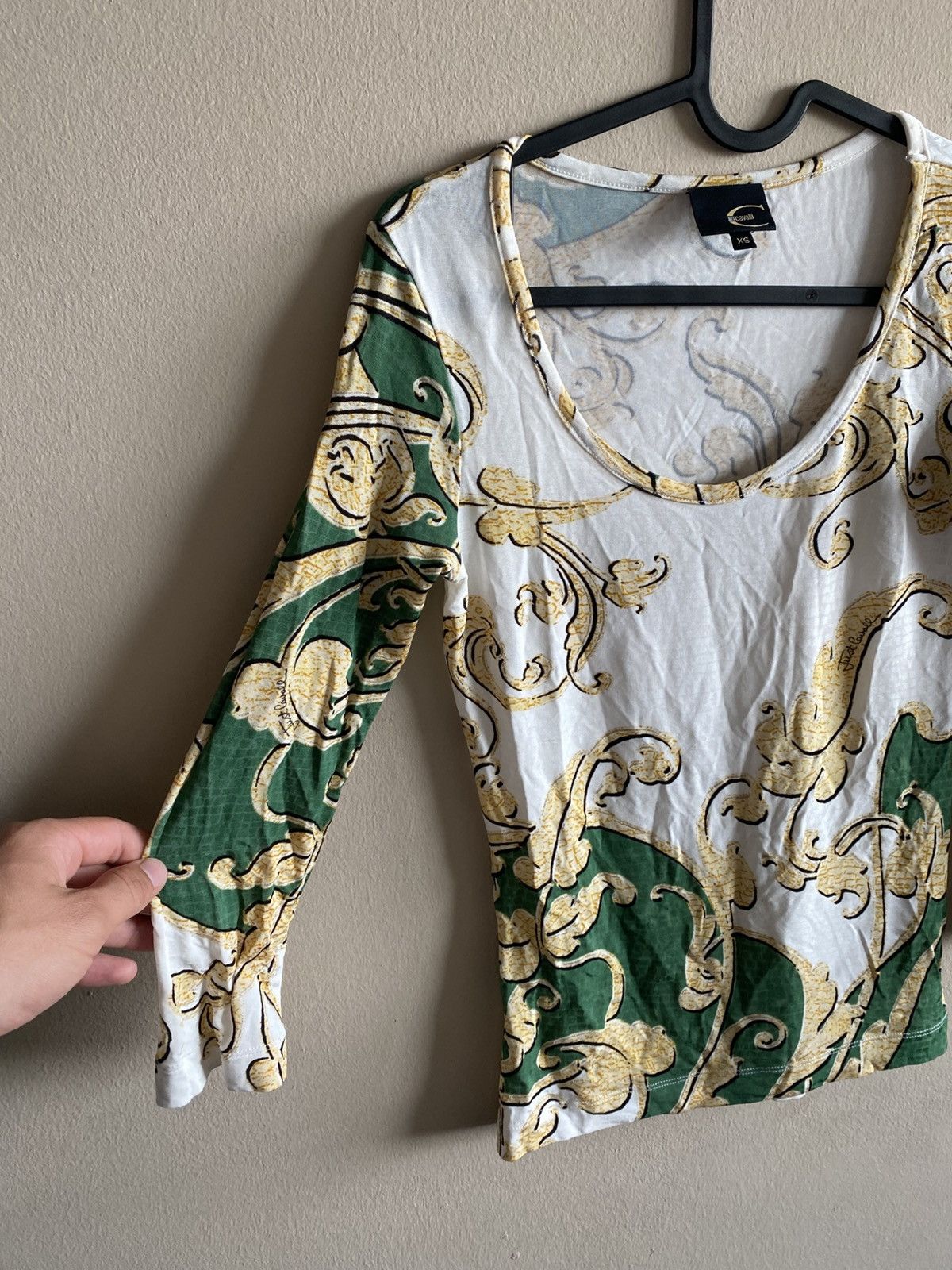 Just Cavalli Just Cavalli Overprinted Longsleeve Size XS / US 0-2 / IT 36-38 - 4 Thumbnail