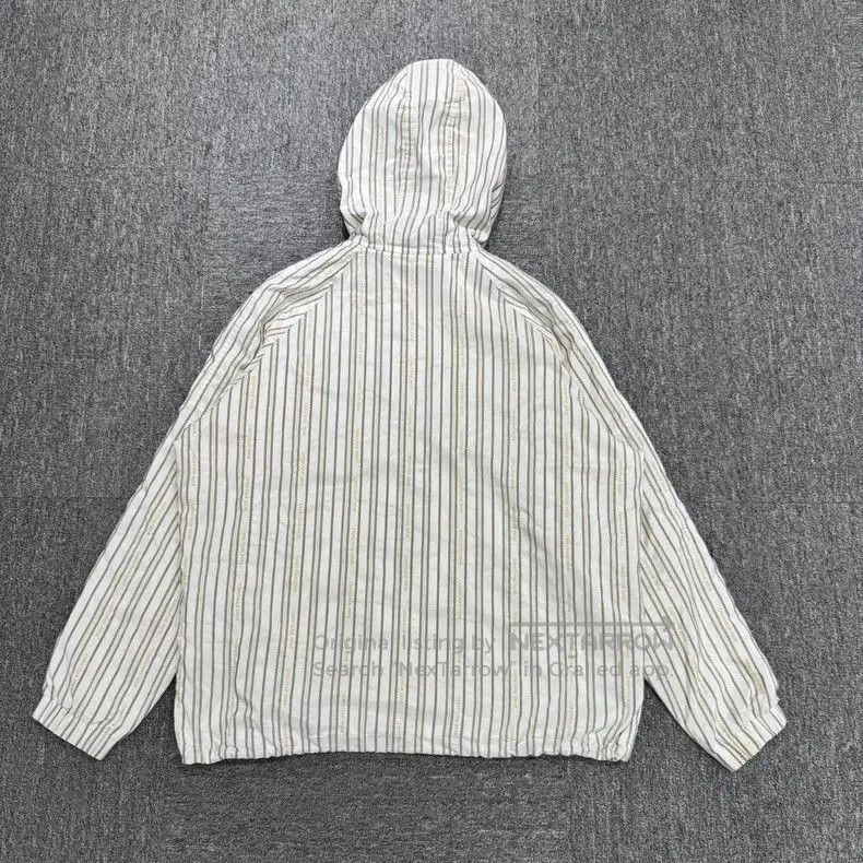 Dior Dior Striped Half-Zip Hooded Jacket. Size US L / EU 52-54 / 3 - 2 Thumbnail