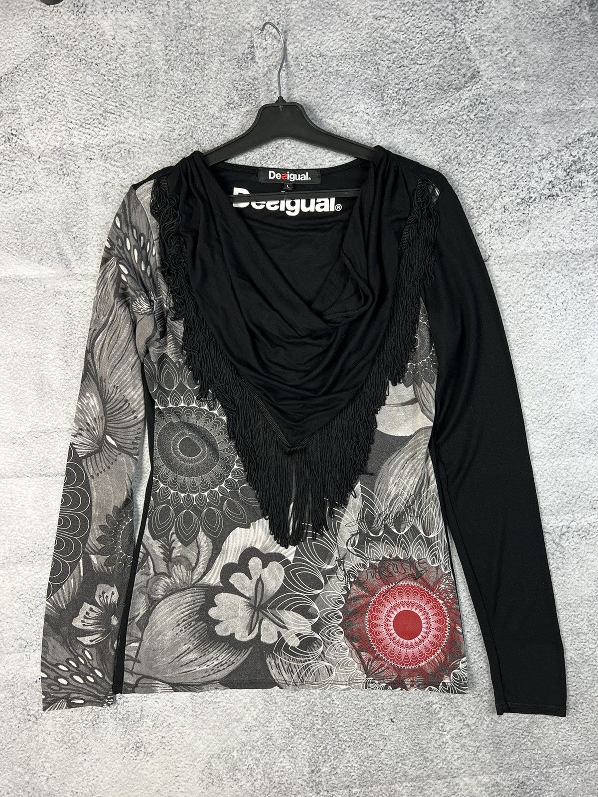 Designer × Desigual Desigual multicolour blouse Size L / US 10 / IT 46 - 4 Thumbnail