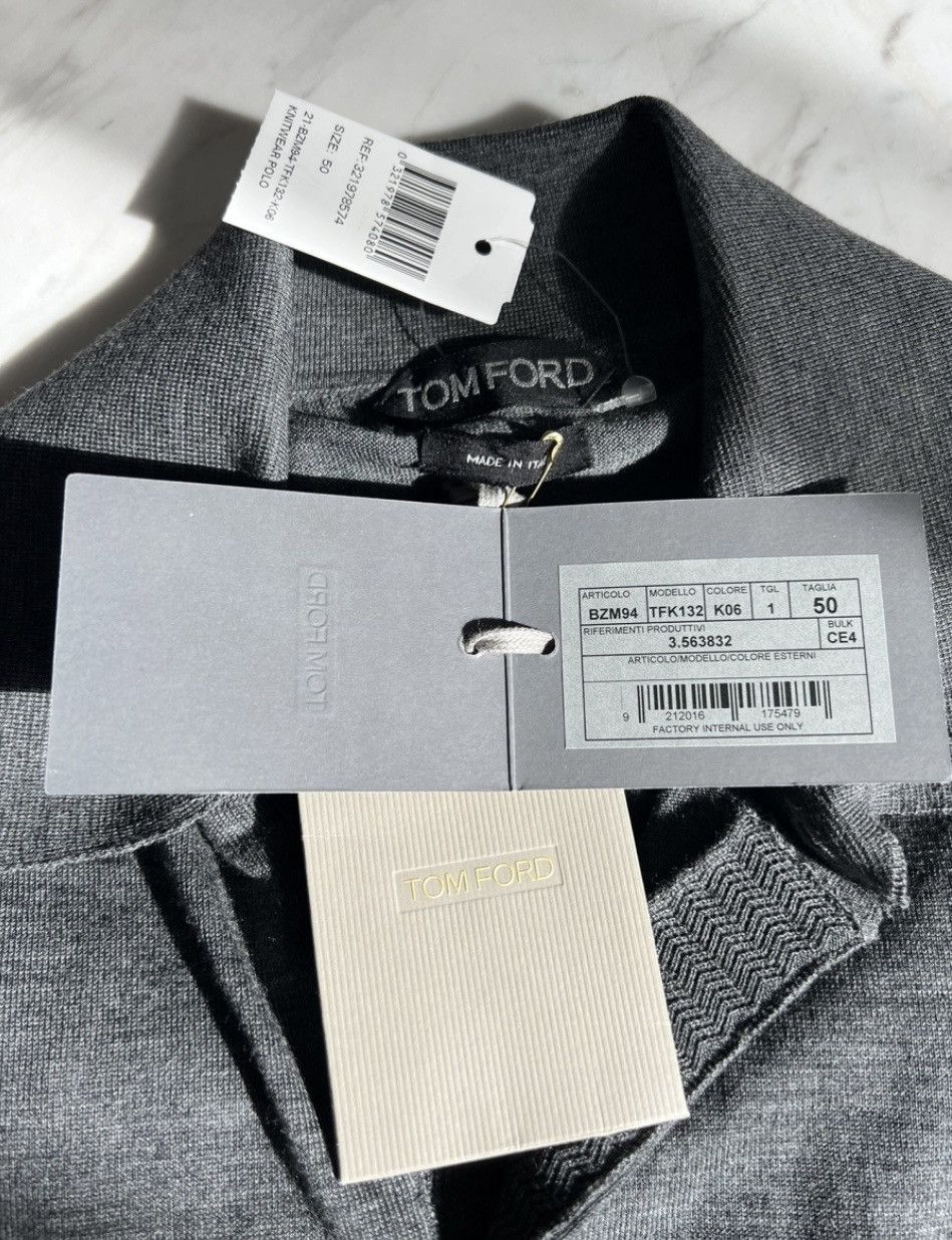 Tom Ford TOM FORD Wool knitwear & sweatshirt 50 IT GREY Size US M / EU 48-50 / 2 - 6 Thumbnail