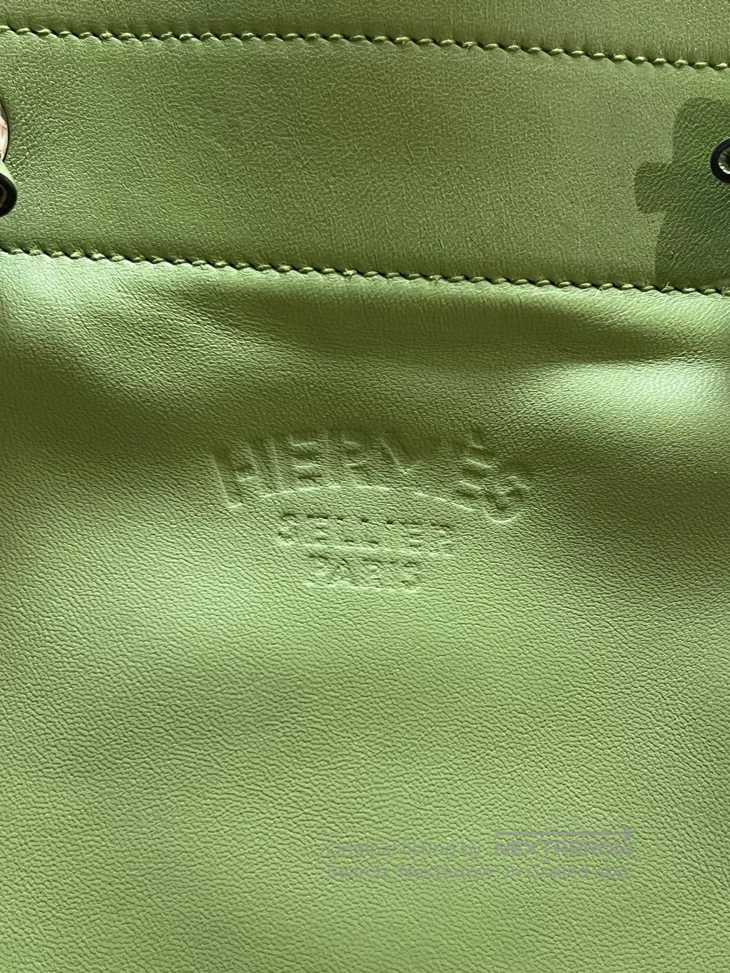 Hermes Hermes Aline Avocado Green Z Stamp. Size ONE SIZE - 2 Thumbnail