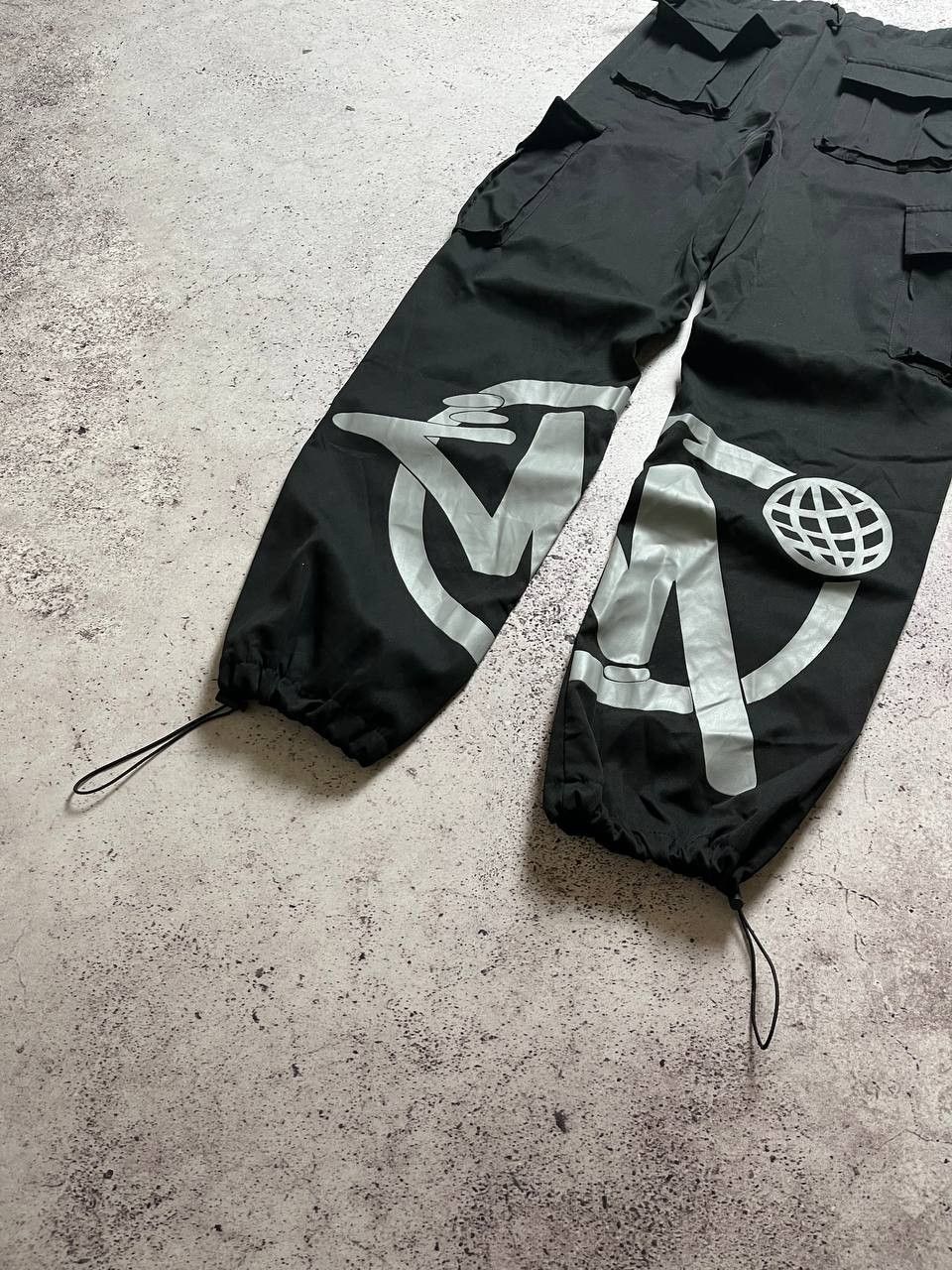 Japanese Brand Minus Two Cargo Pants Y2K Parachutes BBC Style Size US 32 / EU 48 - 7 Thumbnail