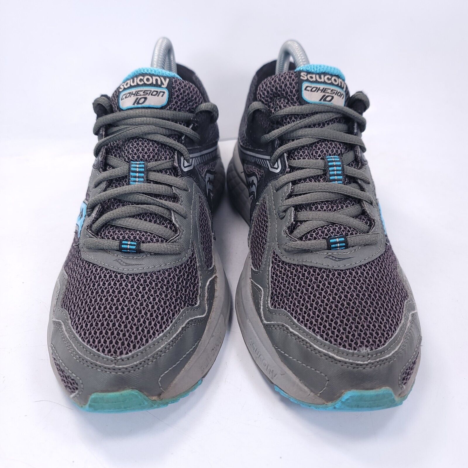 Saucony Saucony Cohesion 10 Shoe Womens Size 9 S15339-10 Gray Blue Size US 9 / IT 39 - 2 Thumbnail