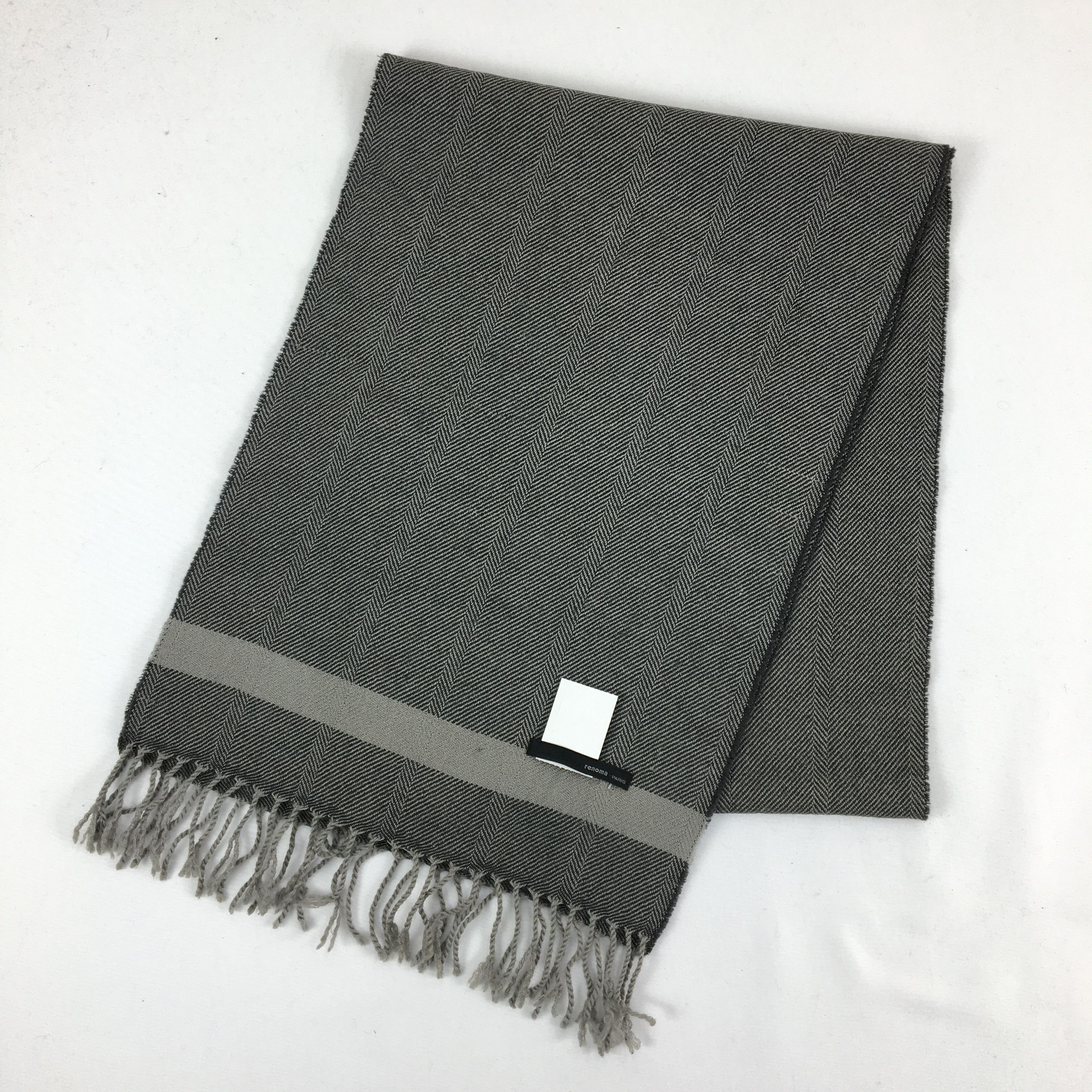 Renoma Vintage Renoma Scarf Muffler Fringe Wool Winter Scarves . Size ONE SIZE - 3 Thumbnail