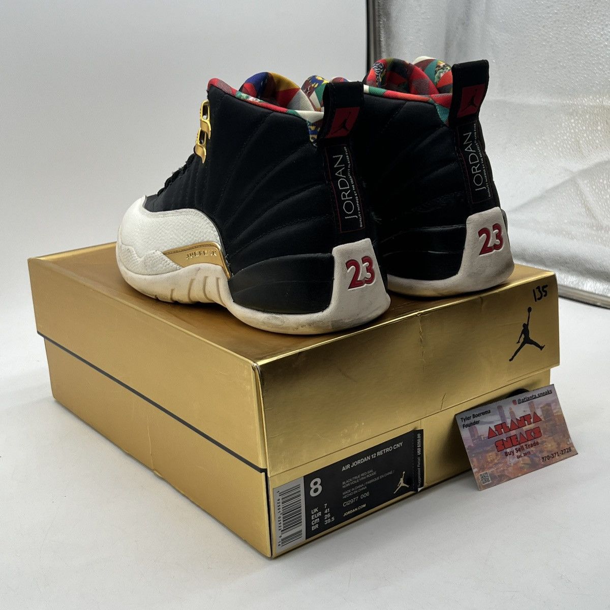 Jordan Brand Air Jordan 12 Chinese New year Size US 8 / EU 41 - 4 Thumbnail