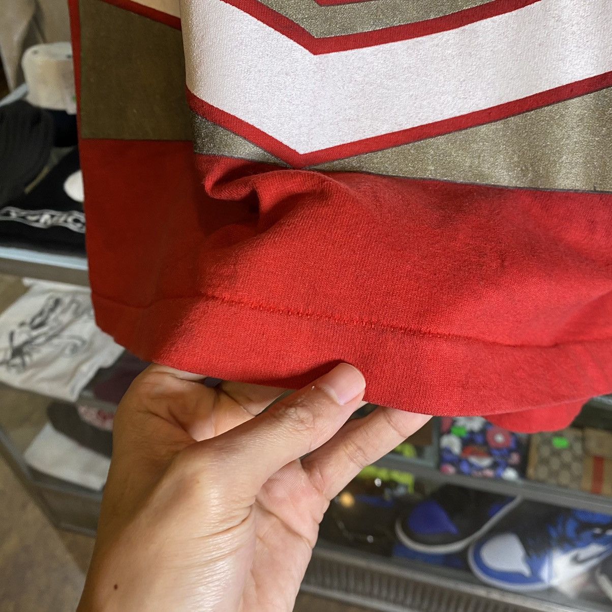 NFL Vintage 90s San Francisco 49ERS OVP NFL Tee Single Stitch Size US XL / EU 56 / 4 - 9 Thumbnail
