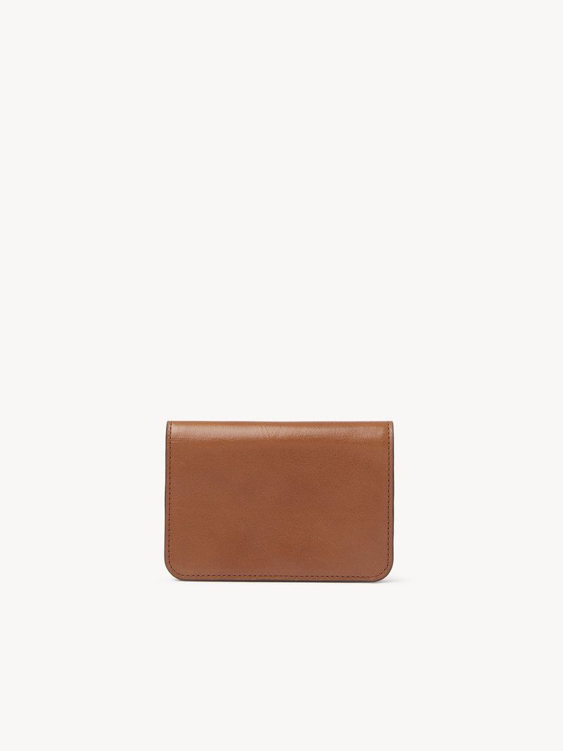 Chloe o1loc1c10226 Size: OS / C Bifold Wallet in Clay Brown Size ONE SIZE - 4 Thumbnail