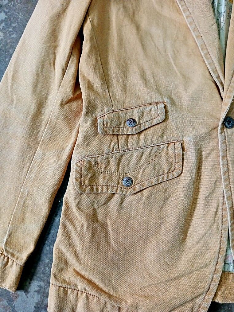 Diesel A05 Diesel Duck Canvas One Button Blazer Size US M / EU 48-50 / 2 - 11 Thumbnail