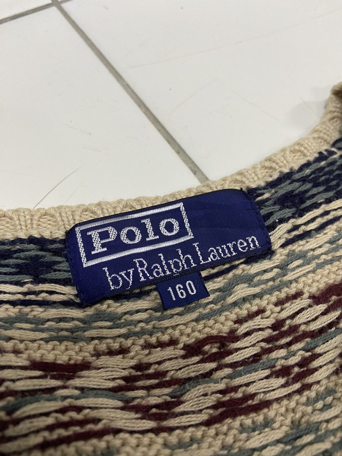 Polo Ralph Lauren POLO RALPH LAUREN 160 KNITWEAR VEST Size US S / EU 44-46 / 1 - 6 Thumbnail