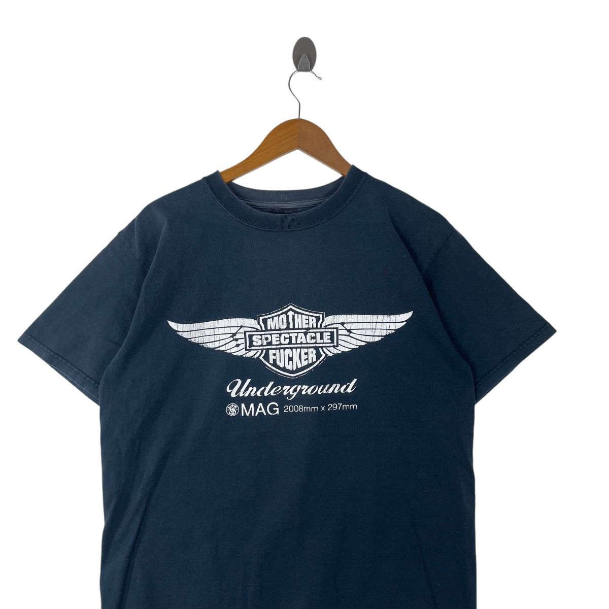Vintage Vintage Underground MAG Angel Bones Mother Spectacle Shirt Size US L / EU 52-54 / 3 - 2 Thumbnail