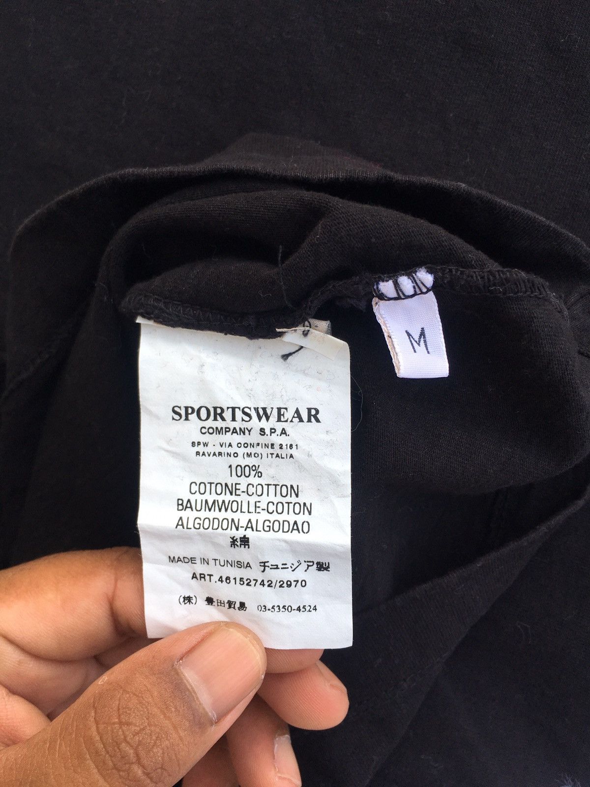 Stone Island Rare Stone Island Spellout Tshirt Size US M / EU 48-50 / 2 - 12 Thumbnail