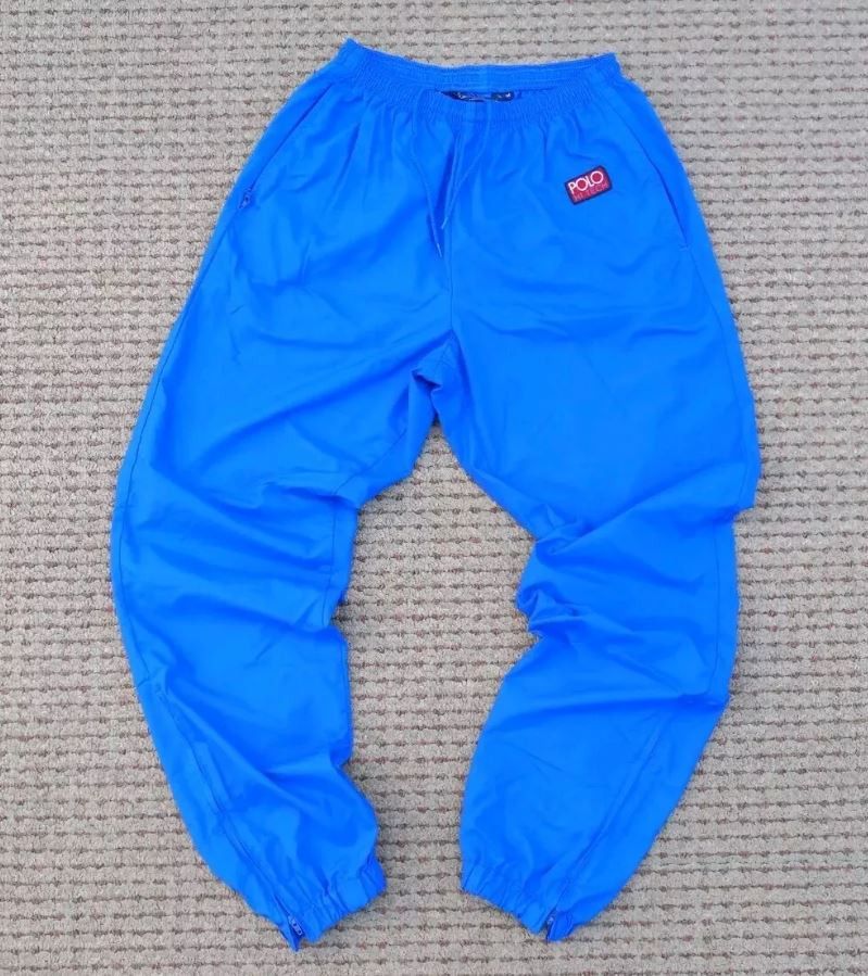 Polo Ralph Lauren Vintage Polo Ralph Lauren Hi Tech Track Pants Medium Size US 34 / EU 50 - 3 Thumbnail