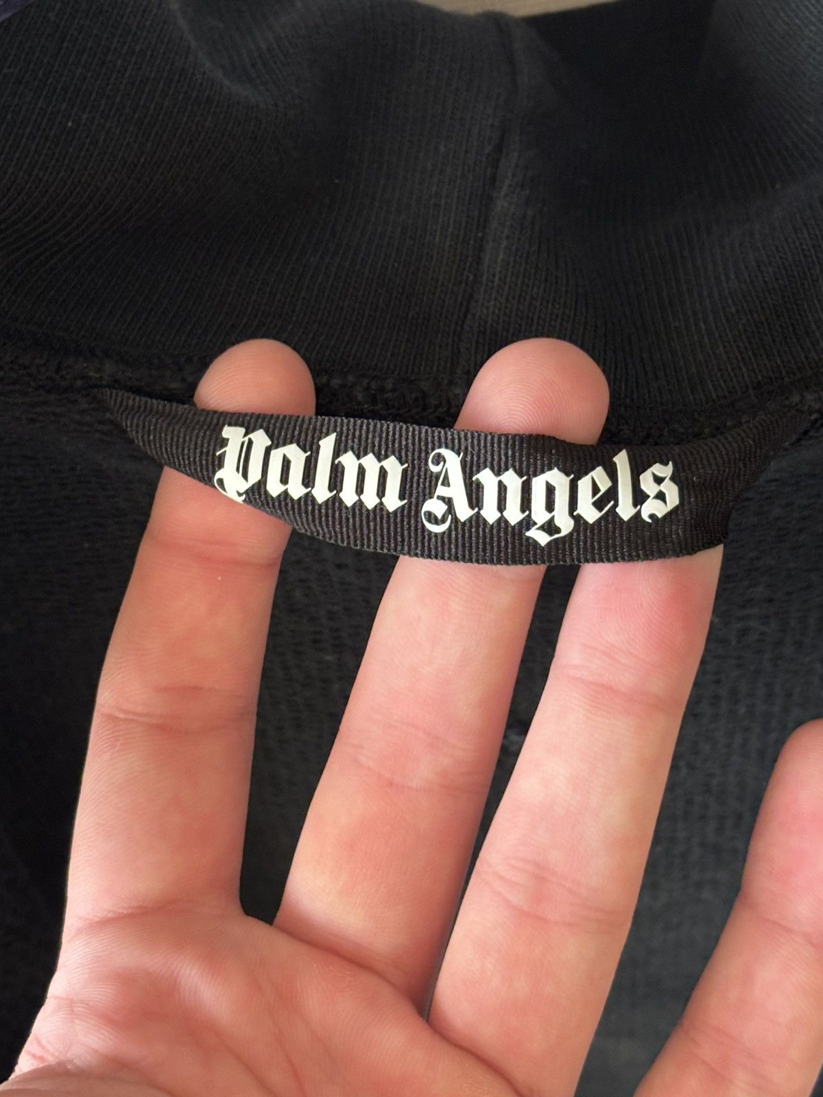 Palm Angels Palm Angels Flame Distressed zip hoodie Size US M / EU 48-50 / 2 - 7 Thumbnail