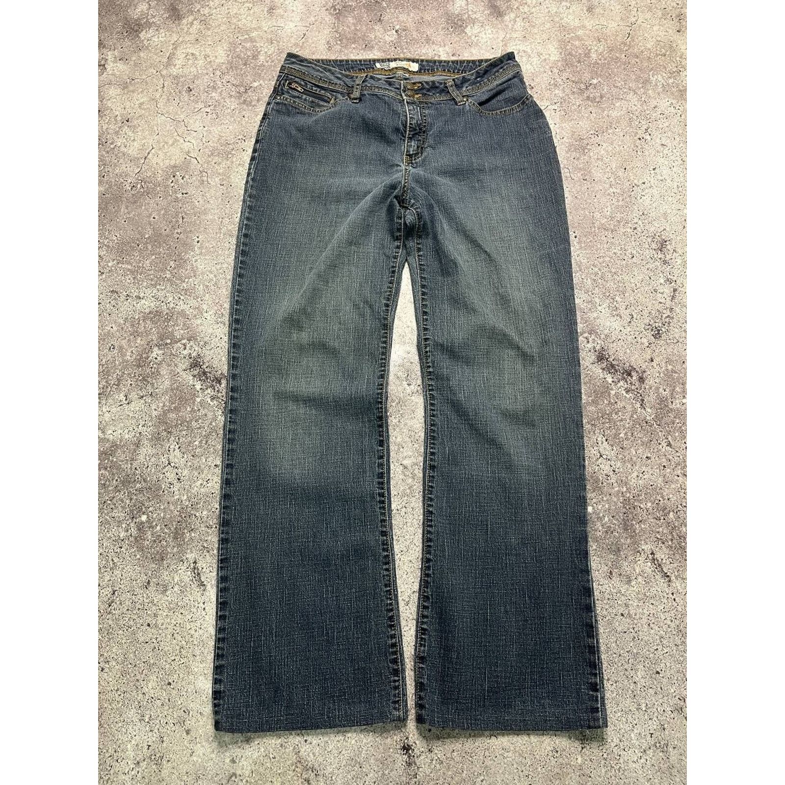Faded Glory Vintage Faded Glory Stretch Bootcut Jeans Blue Y2K Style Size 31" - 1 Thumbnail