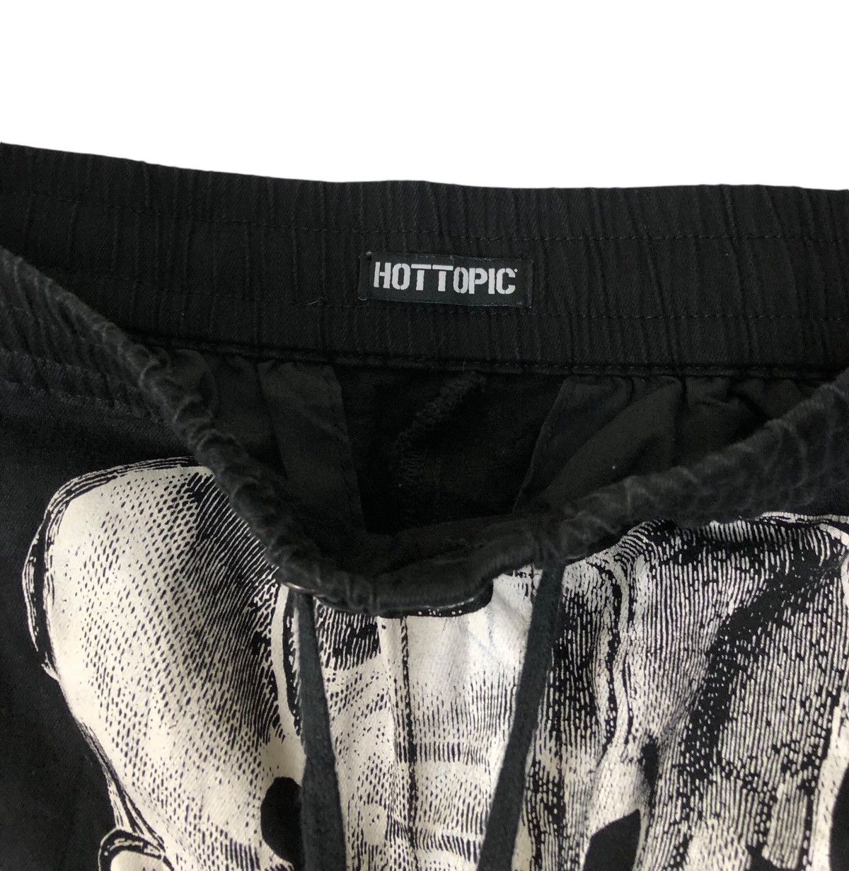 Japanese Brand Hottopic Skeleton Printed Joggers Pants Size US 34 / EU 50 - 8 Thumbnail