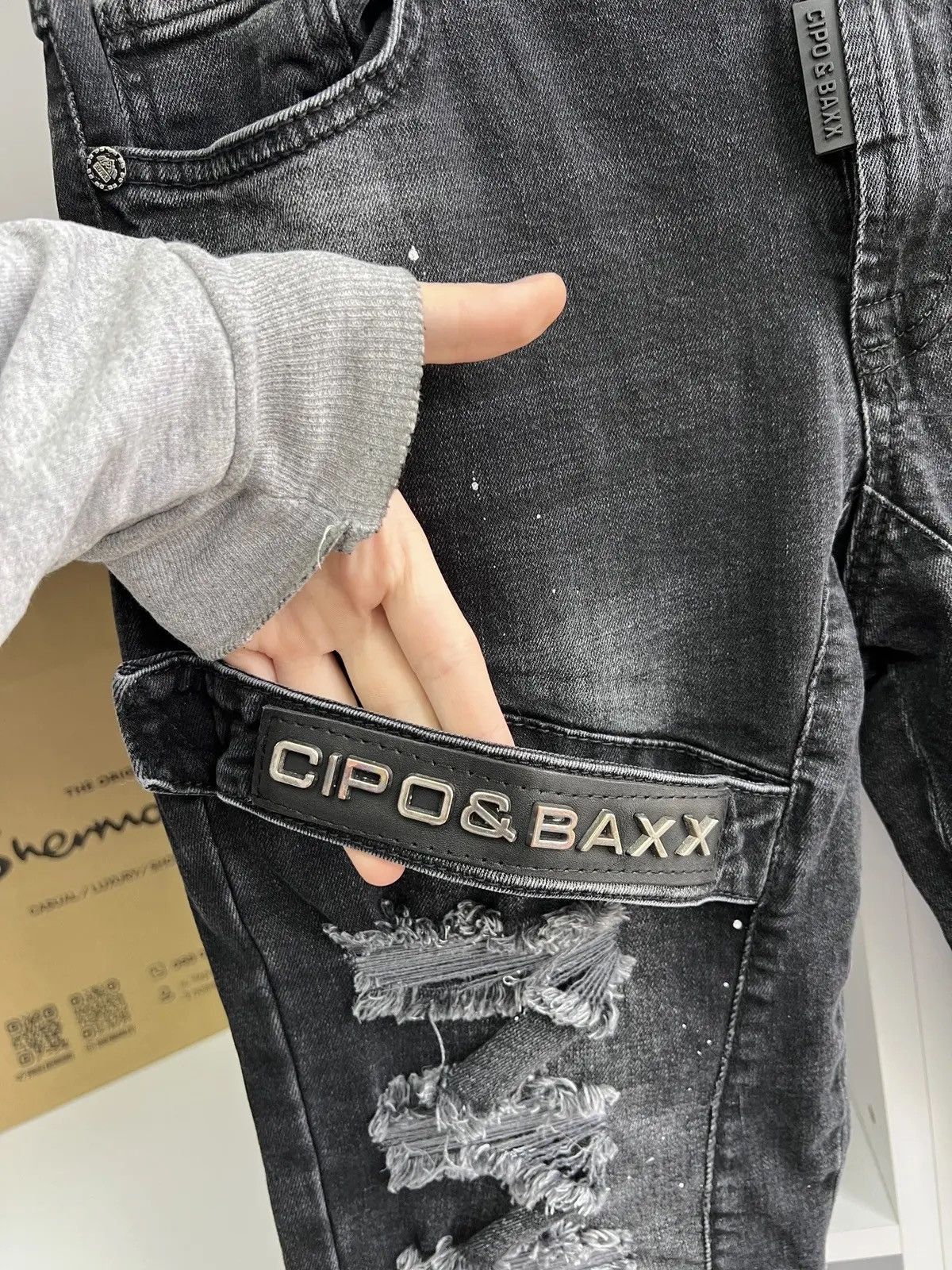 Japanese Brand × Vintage Vintage CipoBaxx Archival Japanese Style Pants Size US 32 / EU 48 - 6 Thumbnail