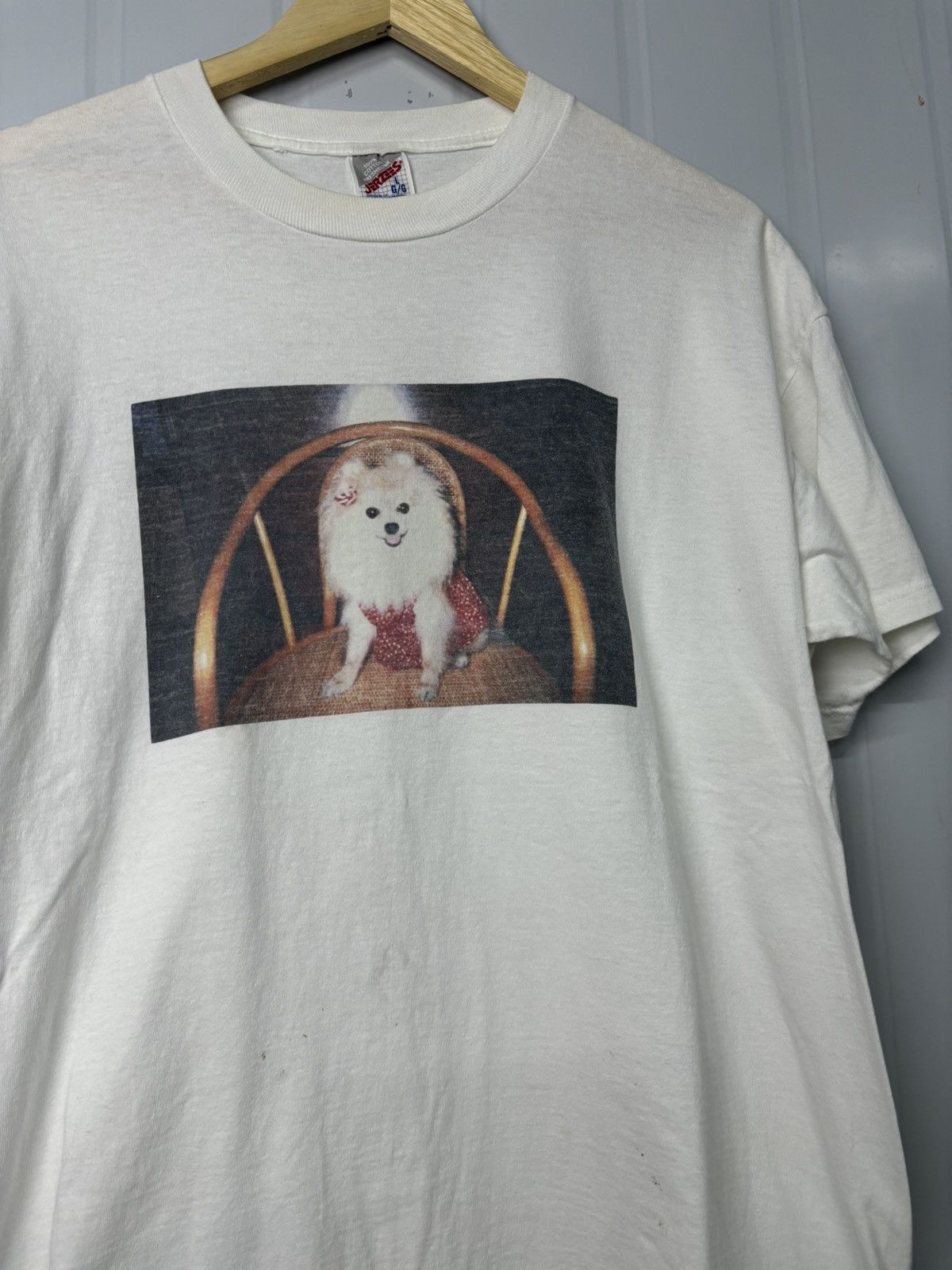 Vintage RARE! Vintage 90’s Dog Phototee Art Size US L / EU 52-54 / 3 - 1 Thumbnail