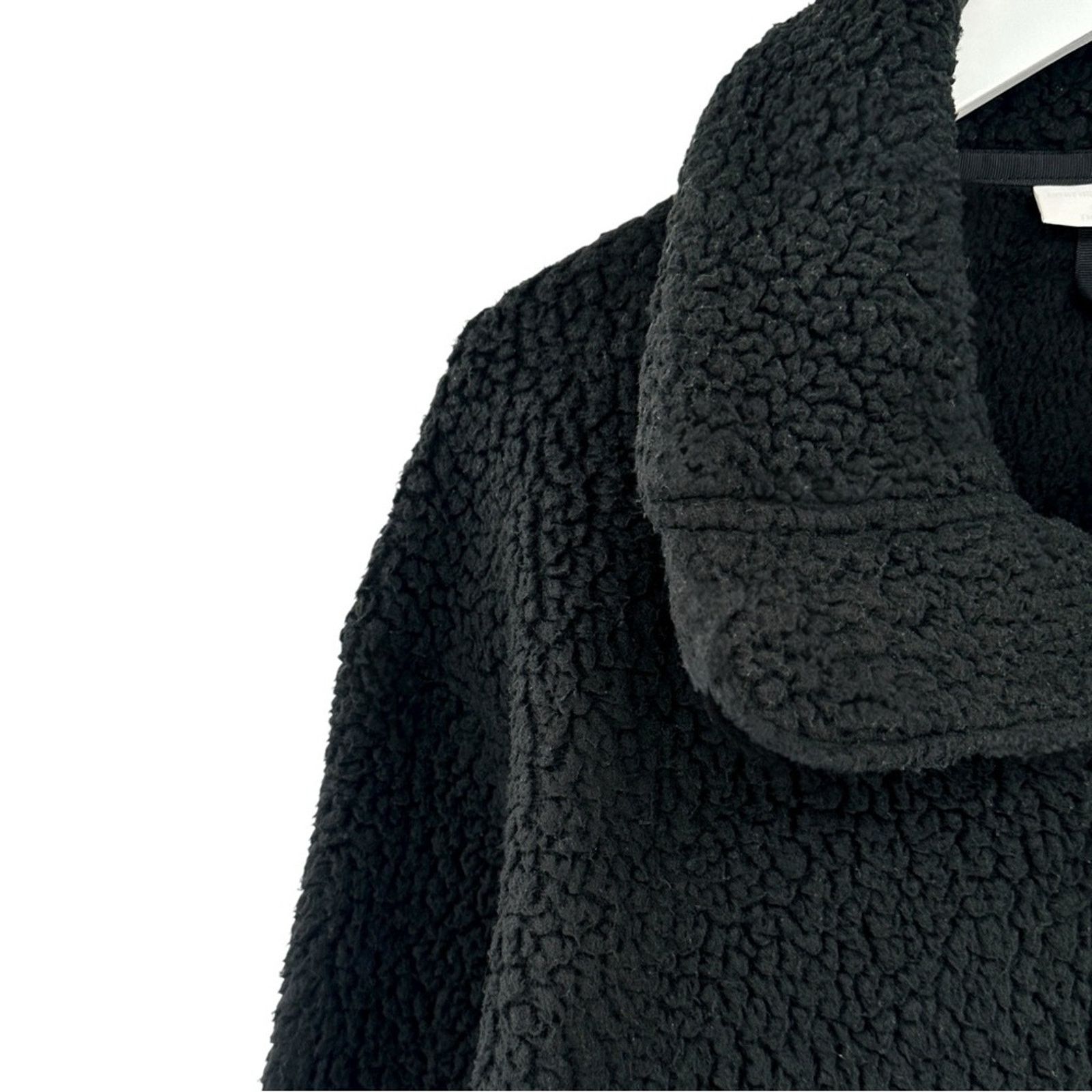 Nanamica Polartec Fleece Black Funnel Neck Oversized Loose Fit Jacket Size US M / EU 48-50 / 2 - 5 Thumbnail