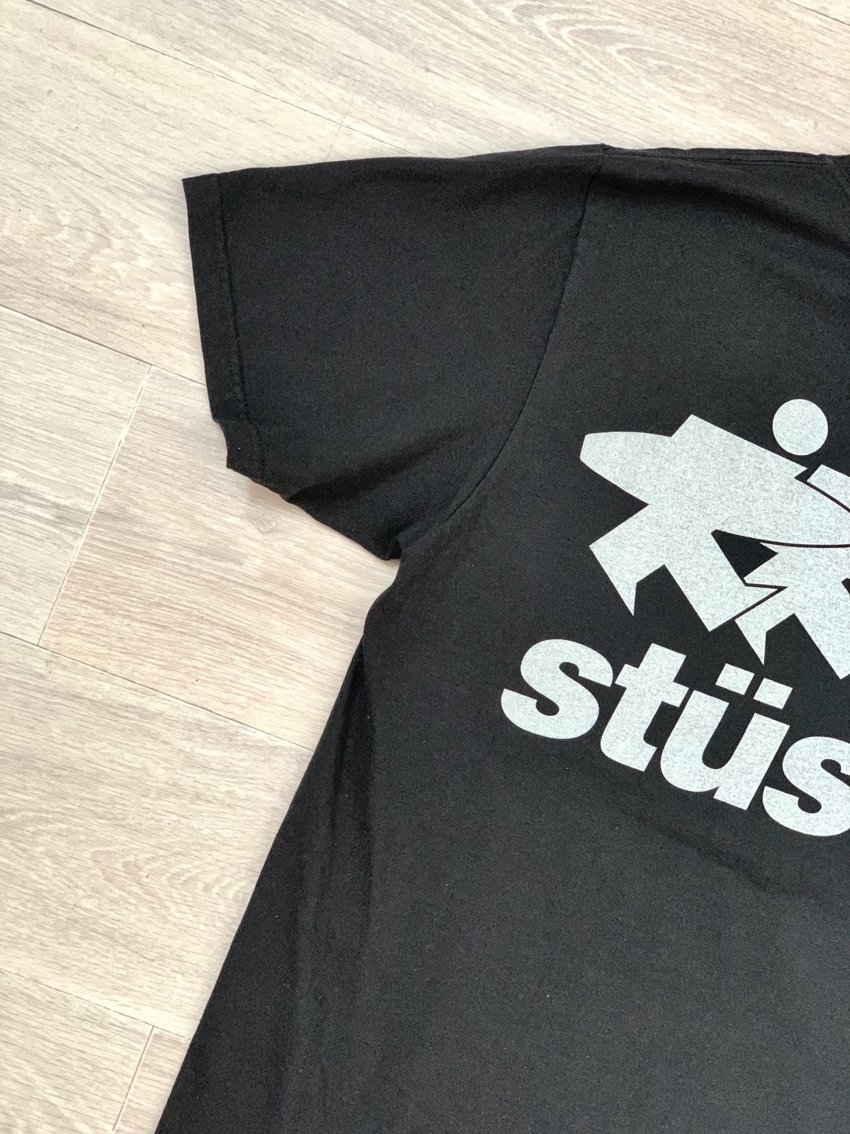 Stussy Stussy Surfwalk Tee Black - Size S Size US S / EU 44-46 / 1 - 6 Thumbnail