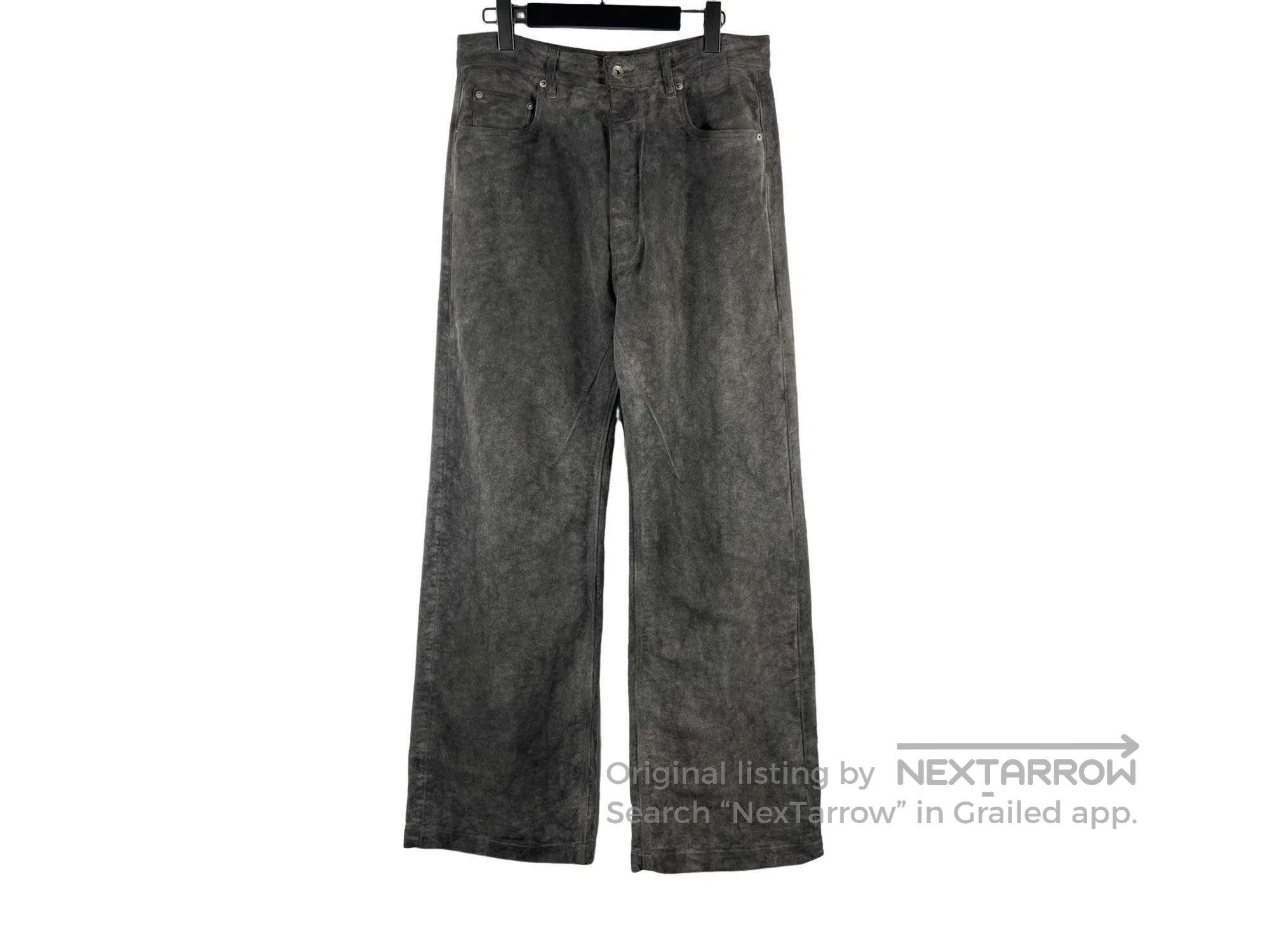 Rick Owens RICK OWENS Tie-Dye Straight Leg Jeans Size US 31 - 1 Thumbnail