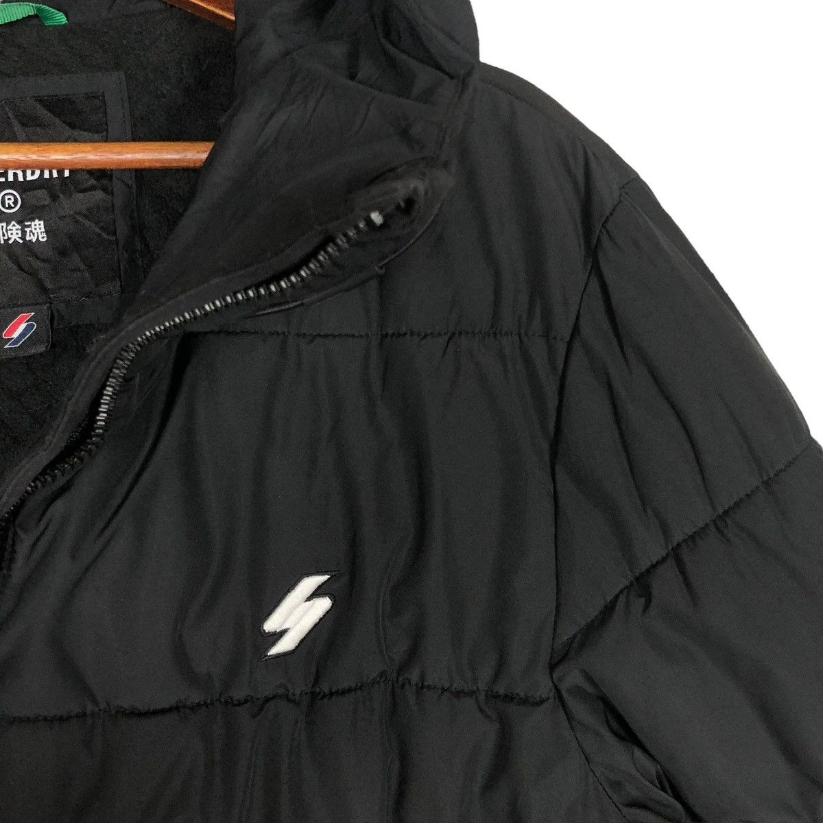 Superdry Vintage Superdry Hooded Puffer Down Jacket - Japanese Brand Size US M / EU 48-50 / 2 - 9 Thumbnail