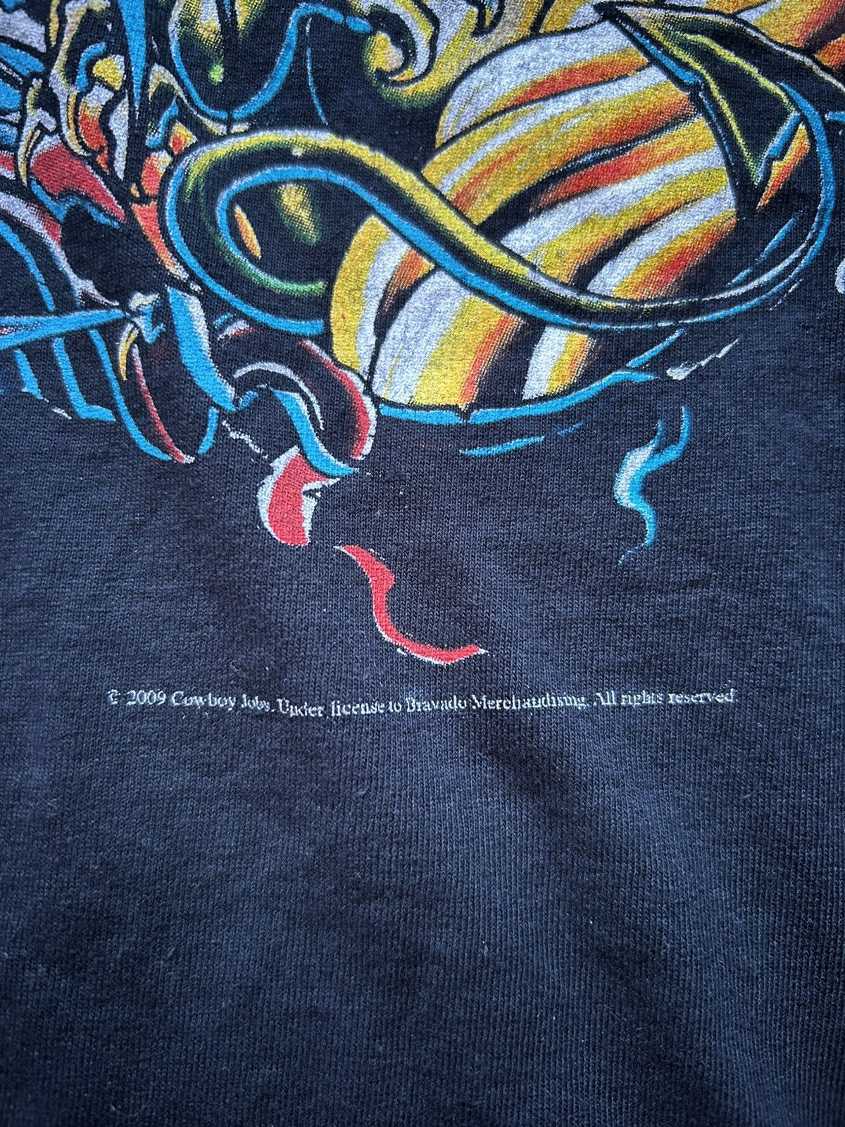 Band Tees Vintage 2009 Job for a cowboy rock metal band tshirt Size US M / EU 48-50 / 2 - 3 Thumbnail
