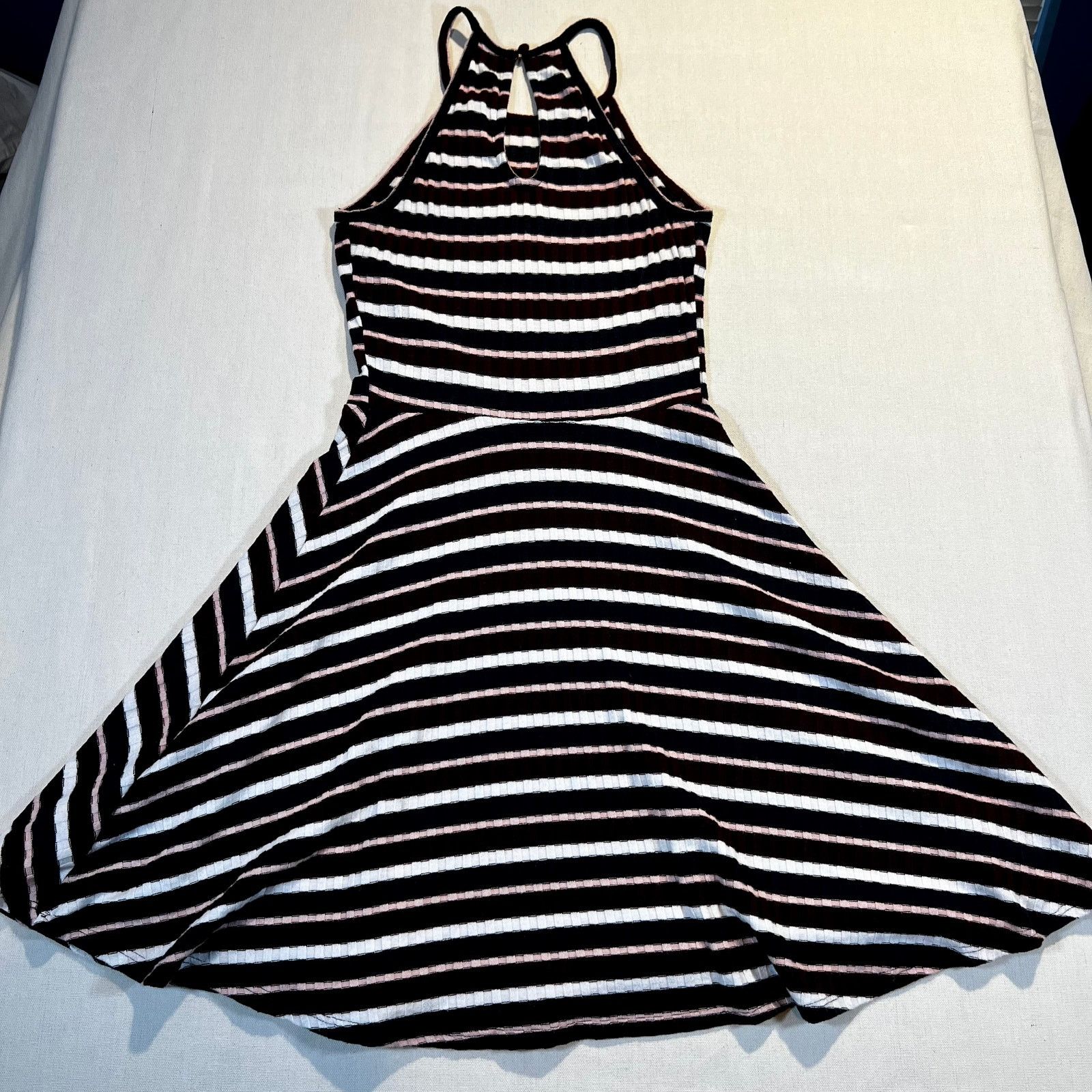 Mossimo Mossimo Supply Co Mini Dress Knit Fit & Flaire Woman's XS Size XS / US 0-2 / IT 36-38 - 3 Thumbnail