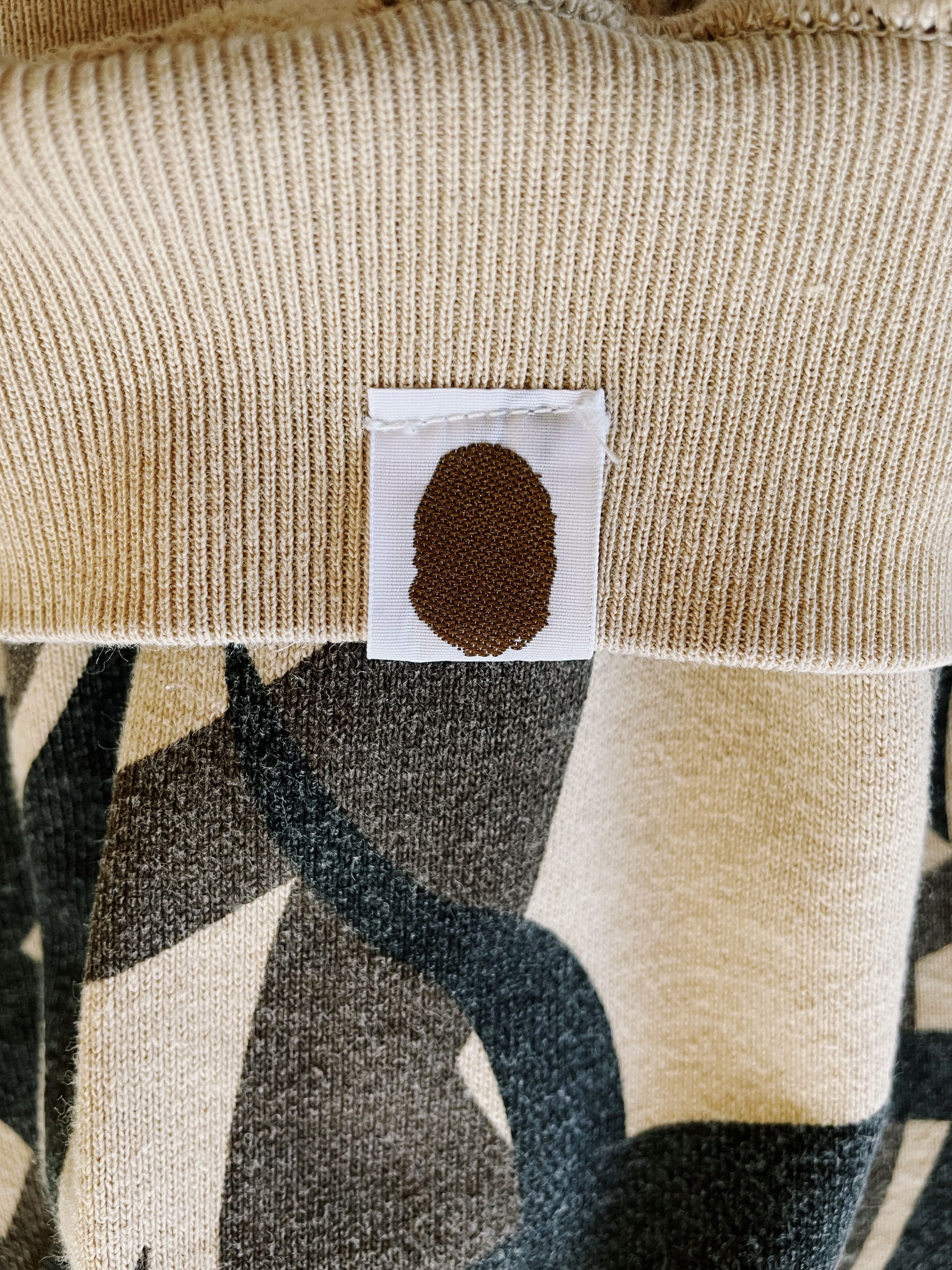 Bape Vintage Y2K Bape A Bathing Ape Tribal Camo Crewneck Size US M / EU 48-50 / 2 - 5 Thumbnail