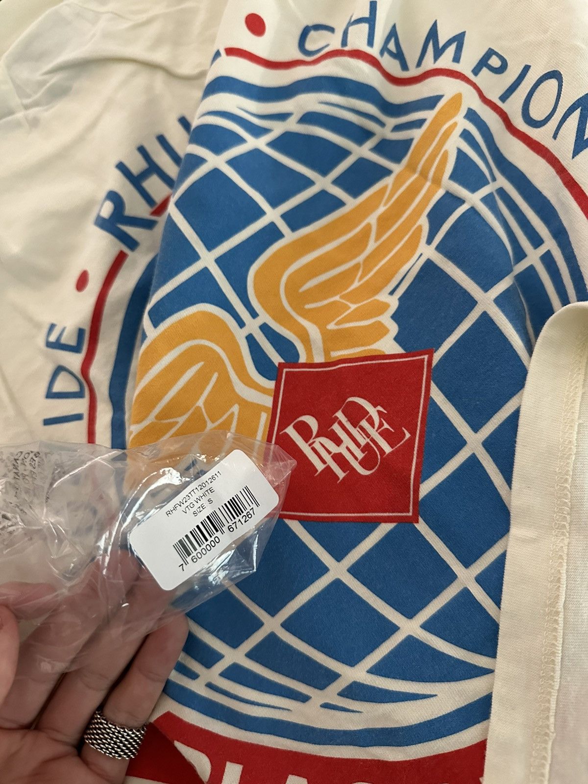 Rhude Rhude Worldwide Tee Size US S / EU 44-46 / 1 - 6 Thumbnail