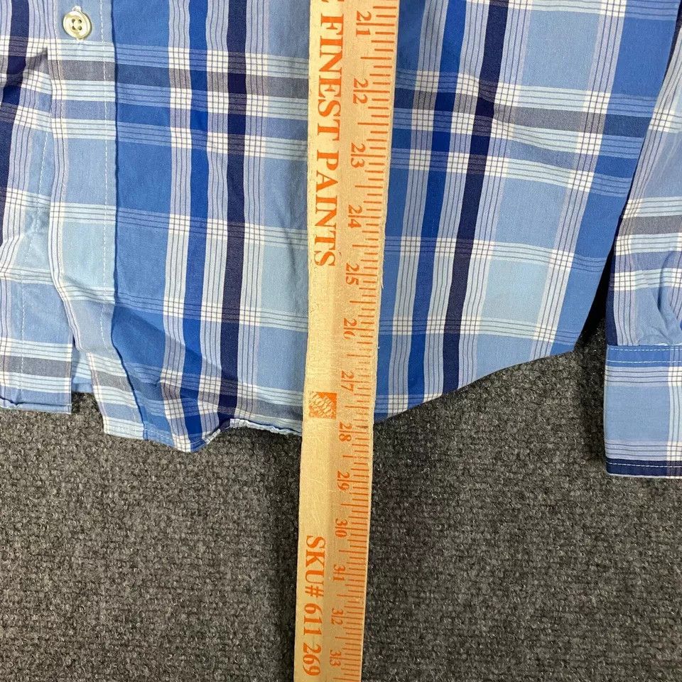 Other Reed Edward Button Down Shirt Men's XL Long Sleeve Plaid Size US XL / EU 56 / 4 - 5 Thumbnail
