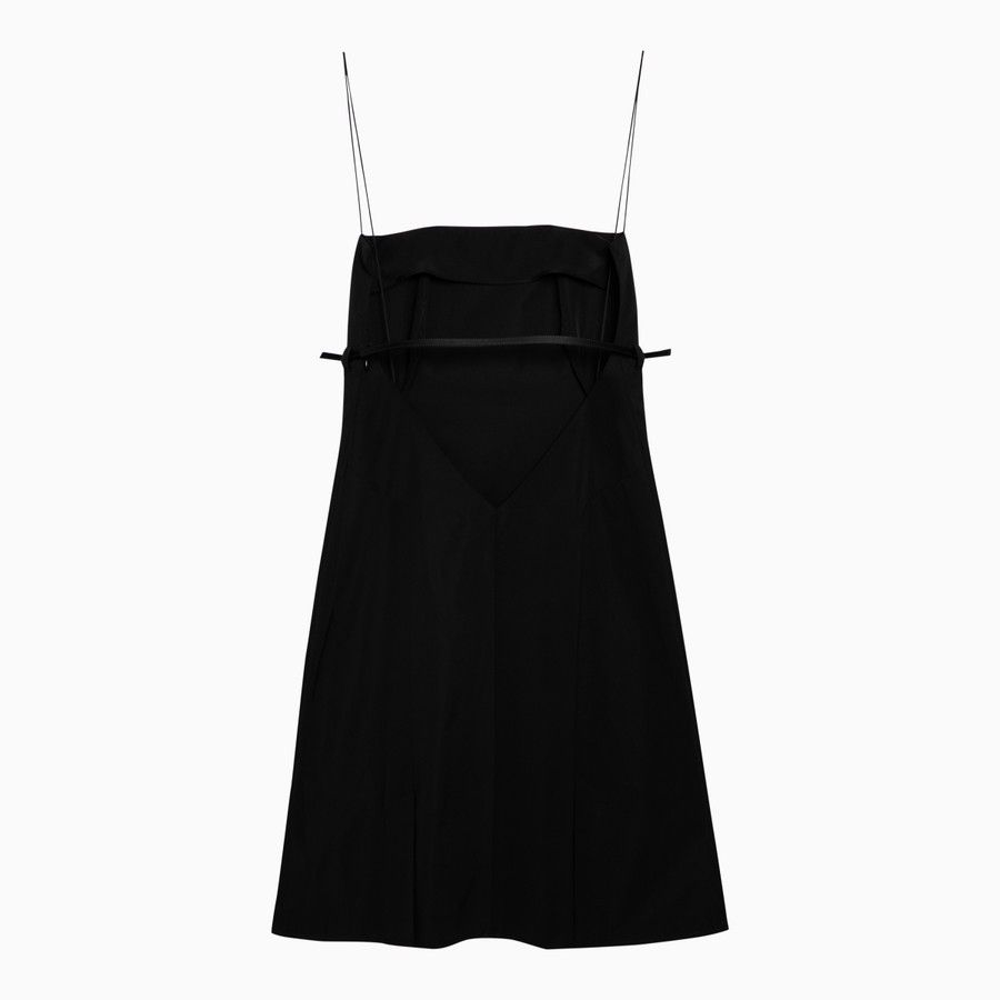 Givenchy o1d2blof0824 Straps Mini Dress in Black Size S / US 4 / IT 40 - 2 Thumbnail