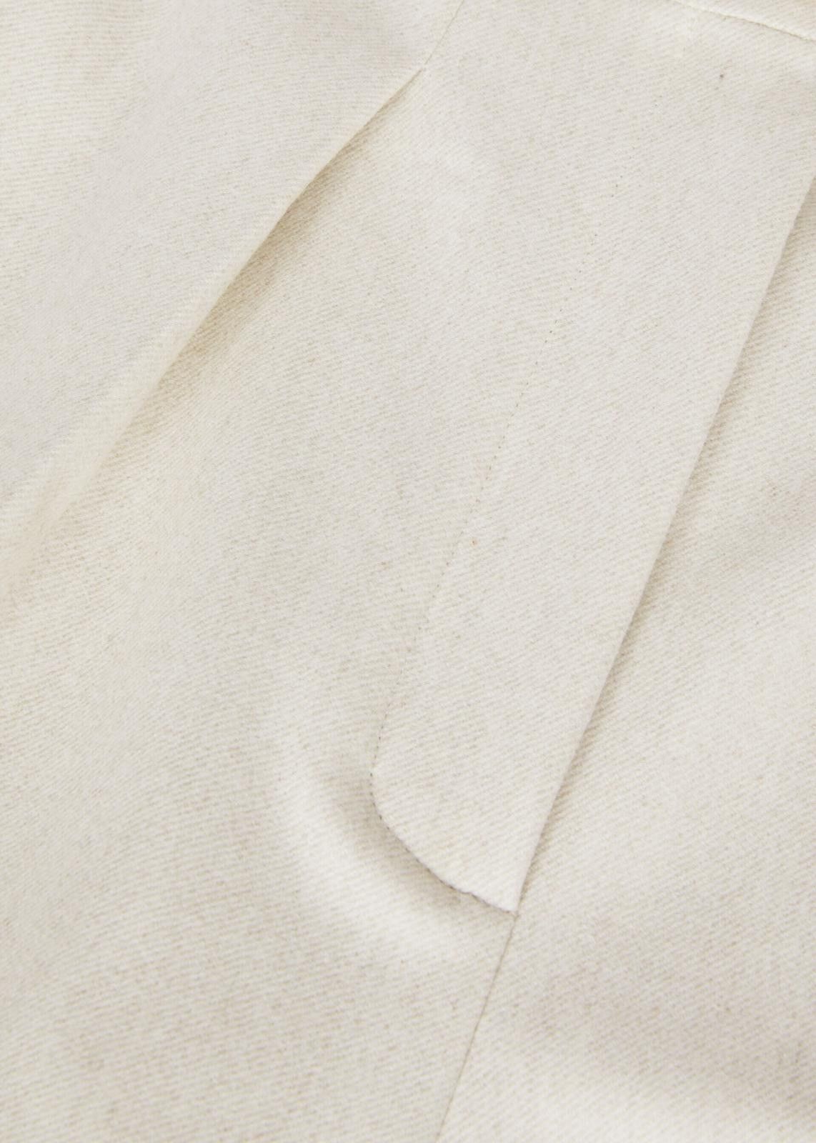 Loro Piana o1srvl11e1125 FAO3557 Edward Trousers in White Size 27" / US 4 / IT 40 - 3 Thumbnail
