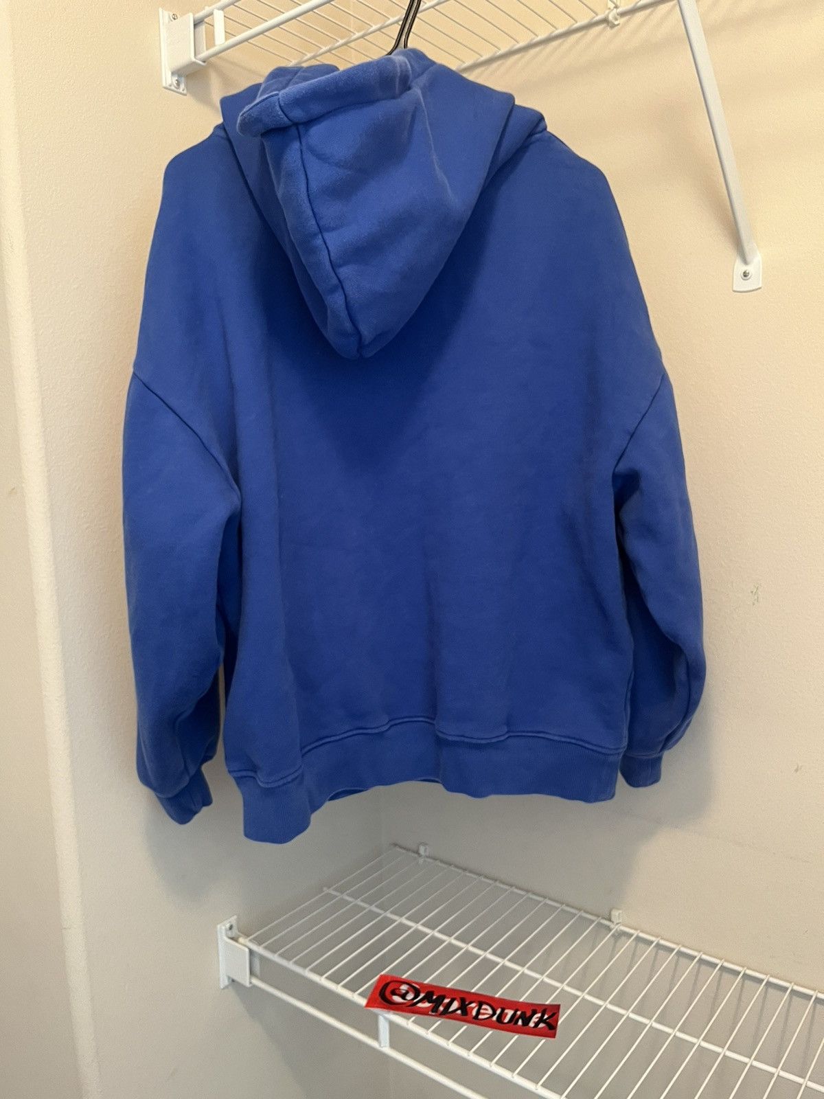 FUCT FUCT ACADEMY LOGO SATIN APPLIQUÉ HOODIE ROYAL BLUE LARGE Size US L / EU 52-54 / 3 - 2 Thumbnail