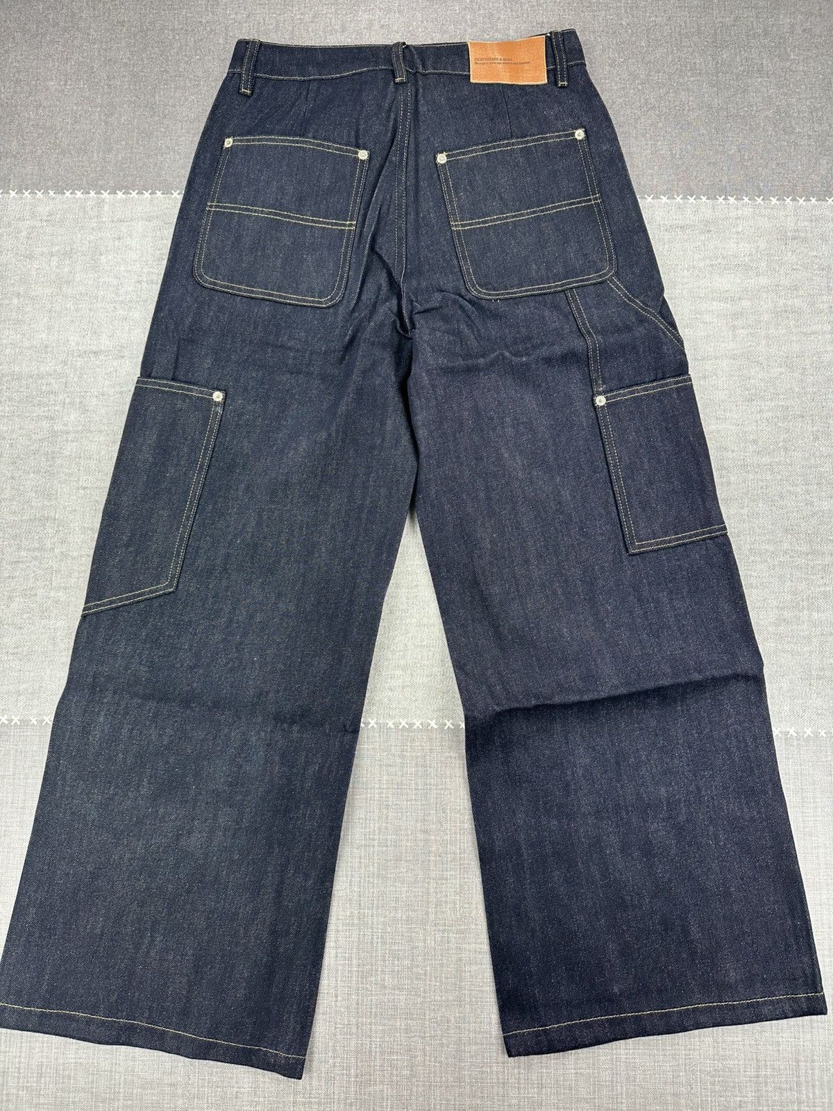 Other OkaythxBye Jeans Double Knee Raw Denim 13oz Selvedge S Size US 30 / EU 46 - 10 Thumbnail