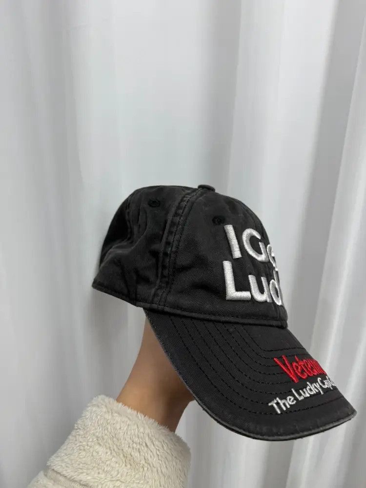 Vetements Vetements Got Lucky Baseball Hat-2507 Size ONE SIZE - 3 Thumbnail