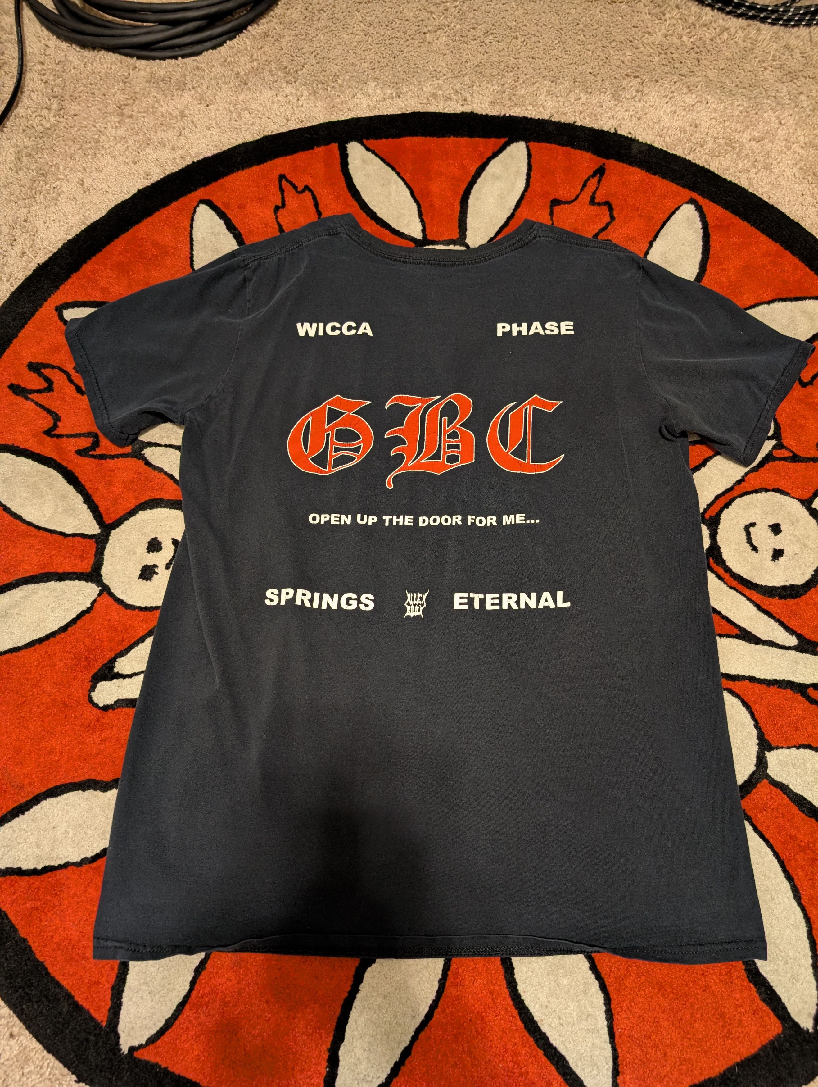 Alien Body Alien Body Wicca Phase Springs Eternal Black Tee Size US L / EU 52-54 / 3 - 3 Thumbnail