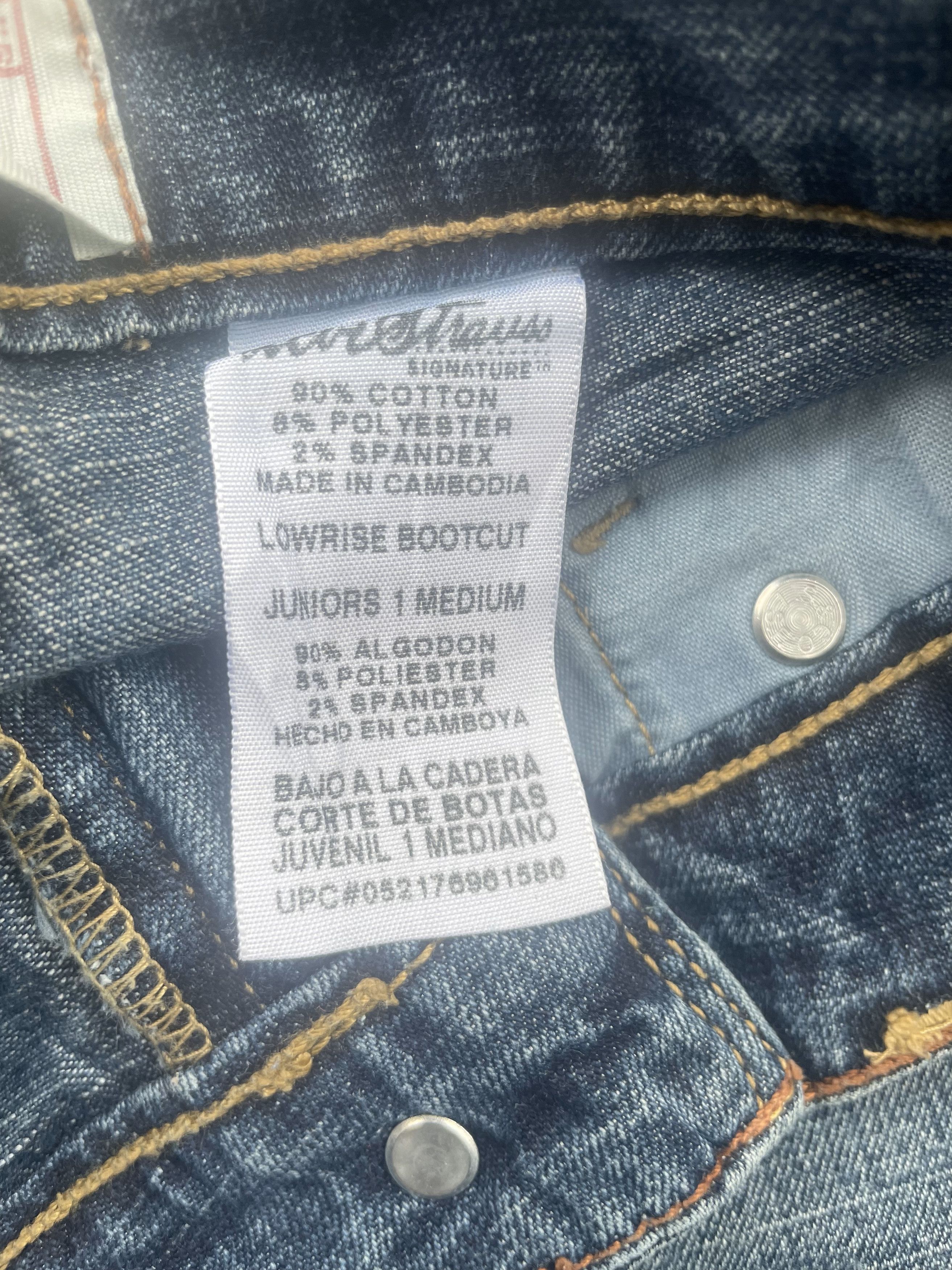Levi's Vintage Bootcut Levis Siganature Size 29" - 10 Thumbnail